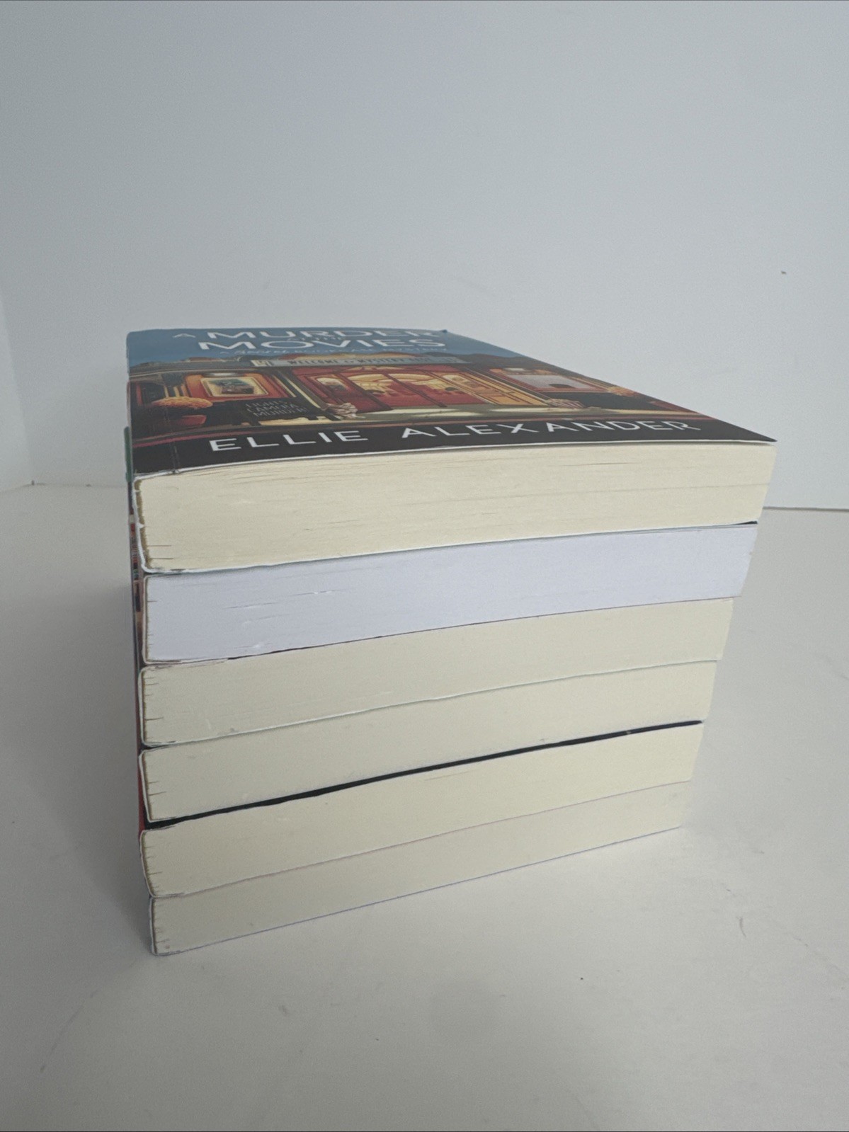 Lot of 6 Ellie Alexander SECRET BOOKCASE MYSTERY Book Lot Paperback Rare