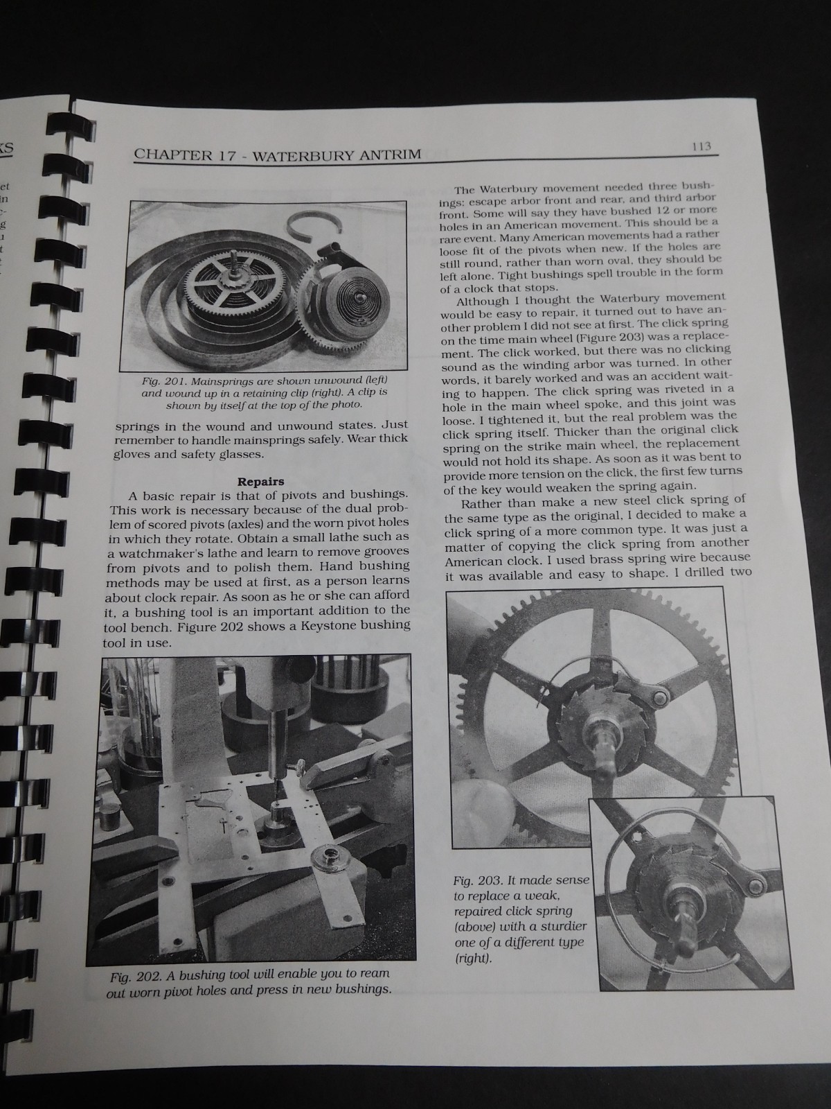 HOW TO REPAIR 20 AMERICAN CLOCKS – STEVEN CONOVER – EXC. COND – SIGNED