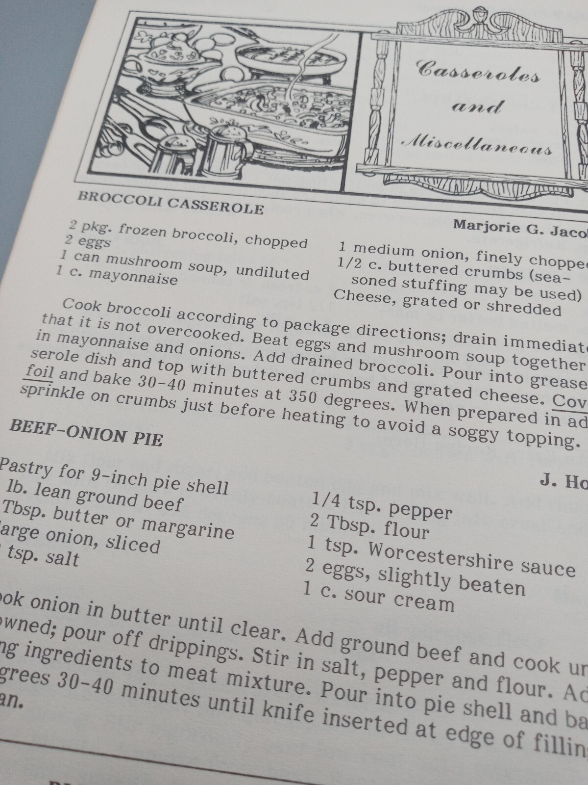 Plainsboro Senior Citizens ~ Cherished Recipes ~ Plainsboro, New Jersey