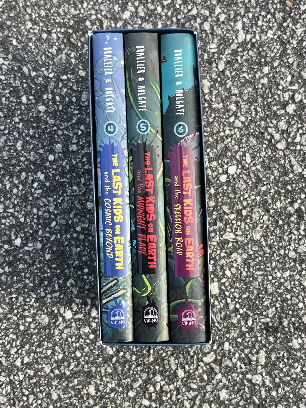 Last Kids on Earth: Next Level Monster Box (Books 4-6) by Max Brallier (2020,…