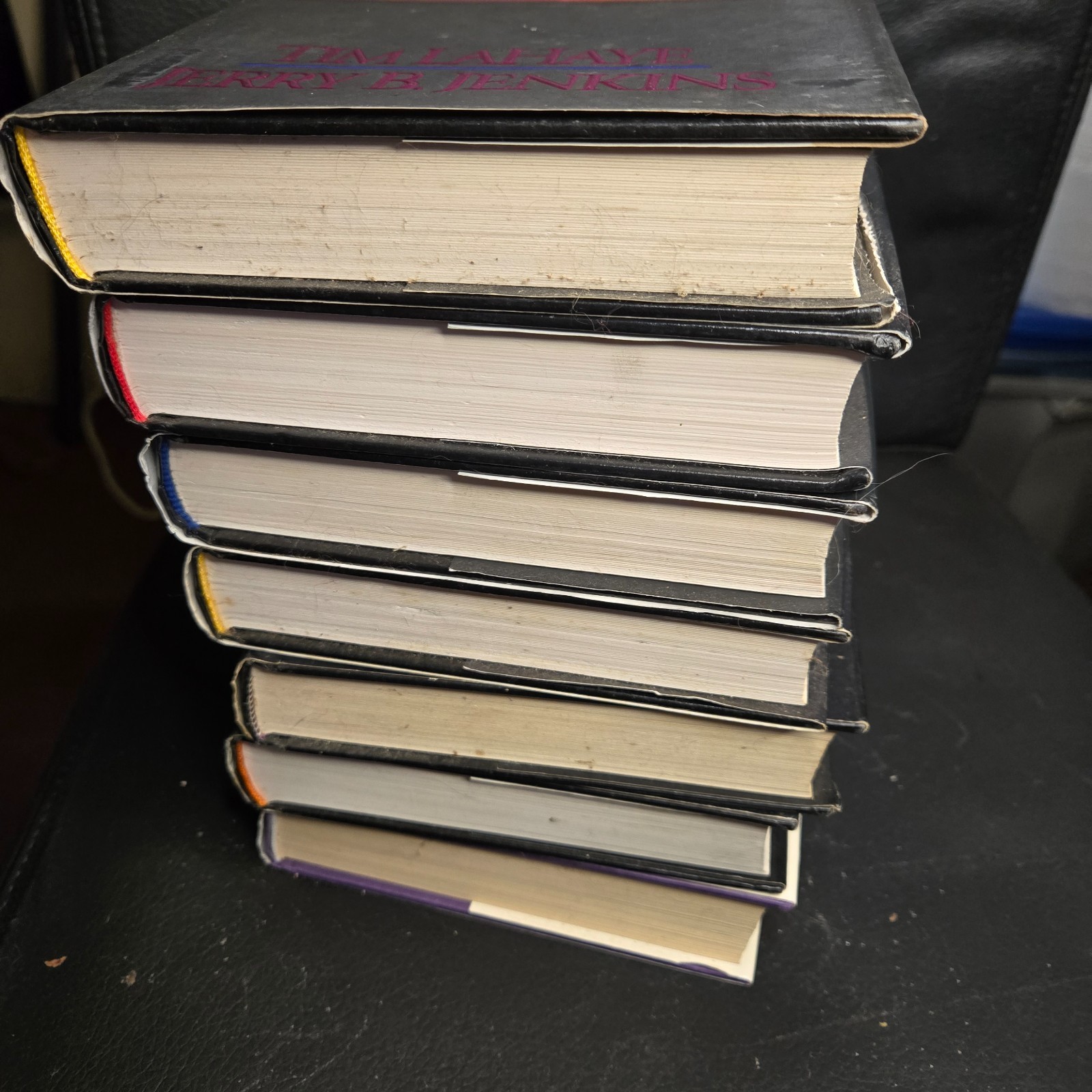 Left Behind Series Lot Tim Lahaye Jerry Jenkins 5-10 & 12 7 Books Large 9.25