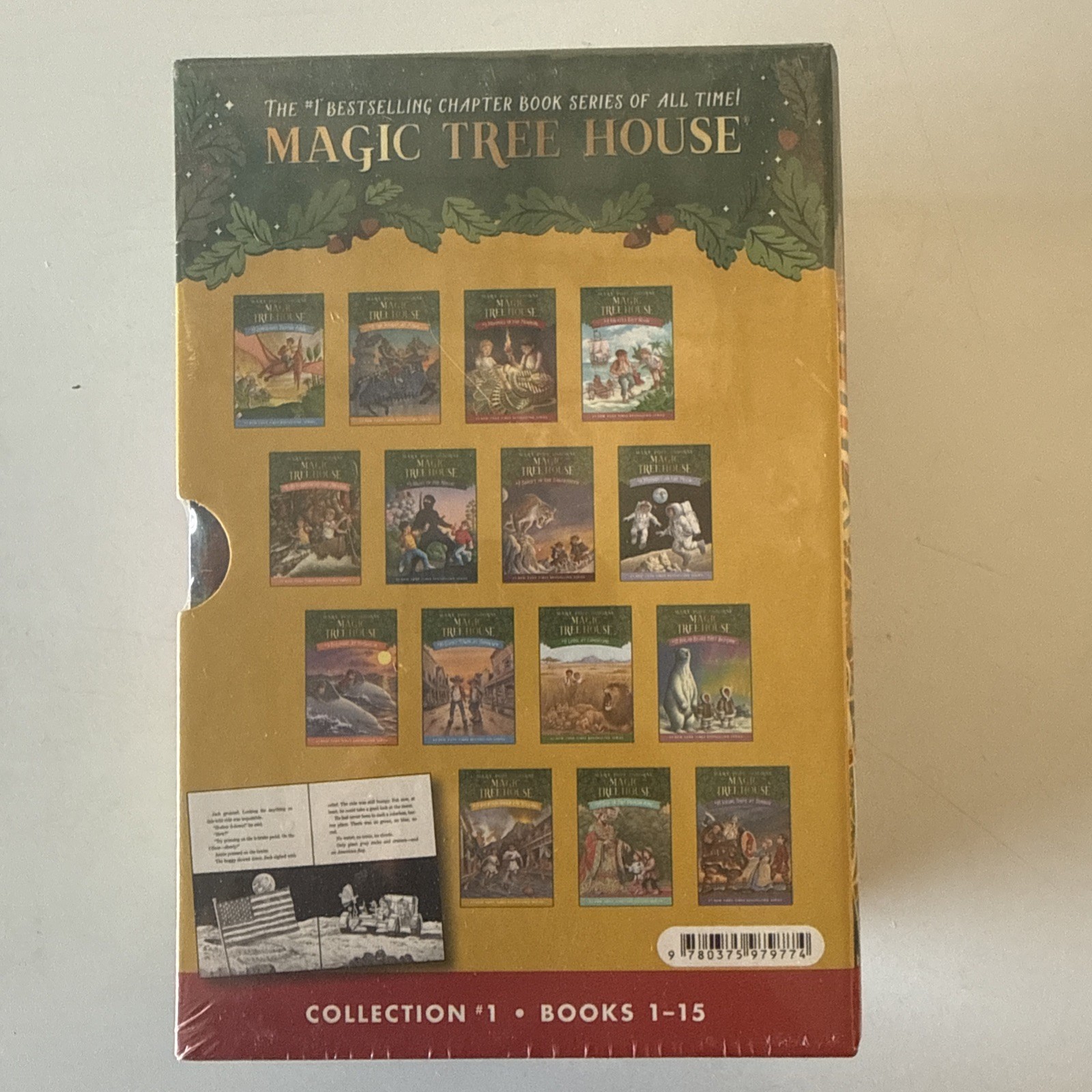 Magic Tree House Boxed Set 1-15 Collection #1 Paperback Mary Pope Osborne