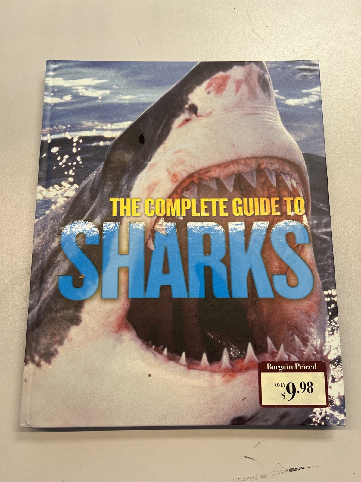 The Complete Guide to Sharks Hardcover Camilla de la Bedoyere