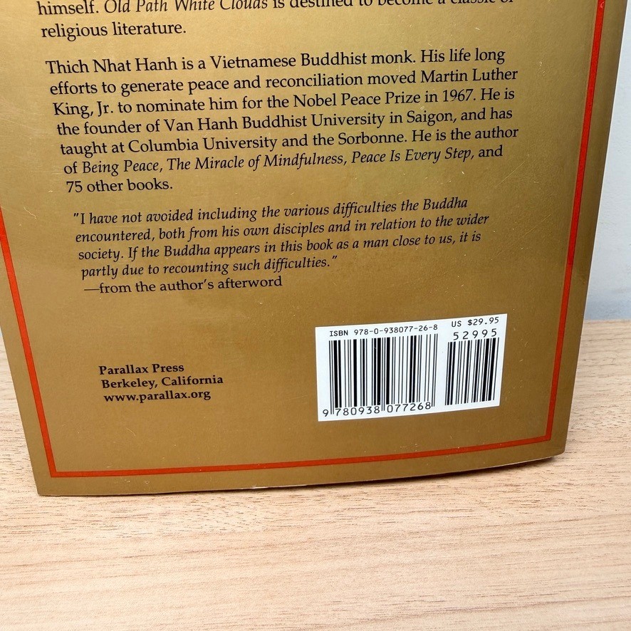 Old Path White Clouds: Walking in the Footsteps of the Buddha, Thich Nhat Hanh