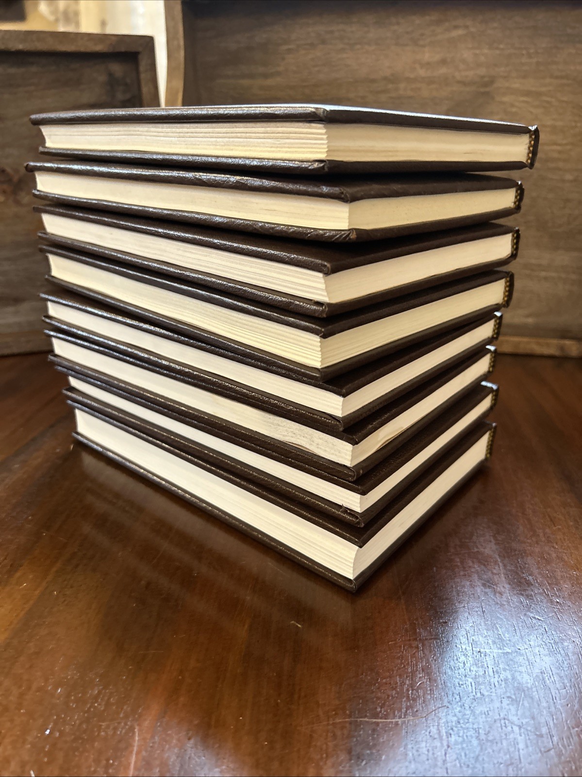 Louis L’Amour Leatherette Hardcover Lot of 8 Kilkenny Gun Fighter/Lawman Stories