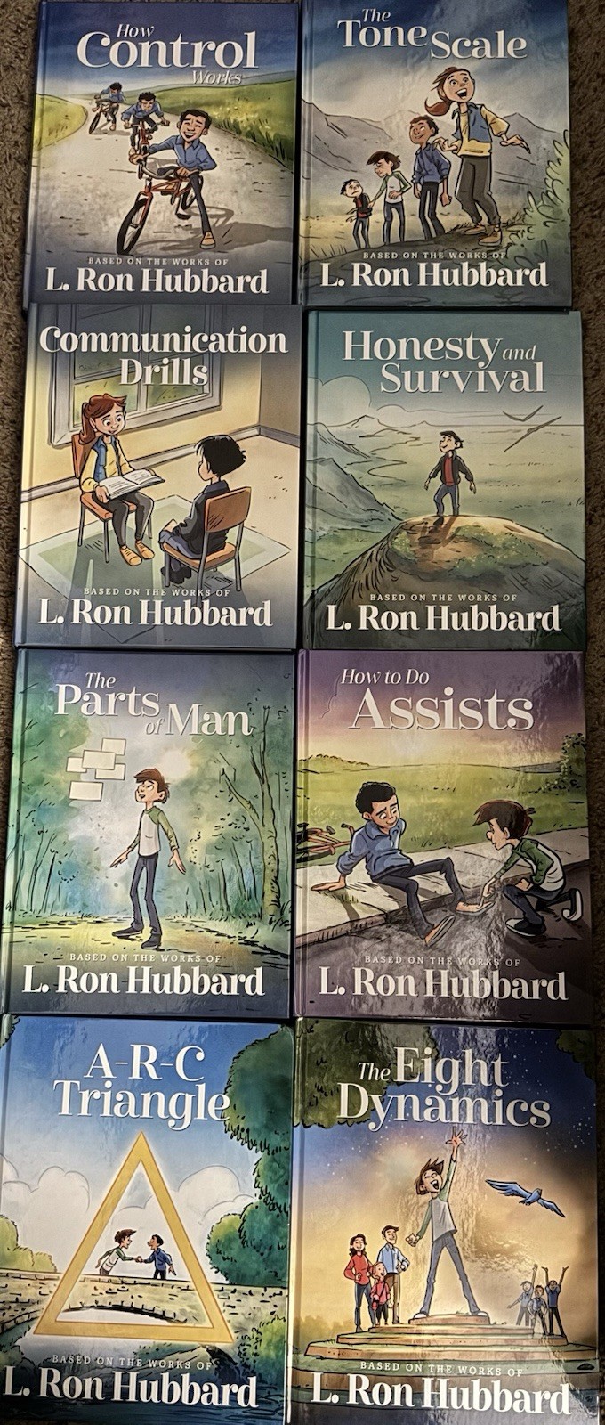 L. Ron Hubbard “New Generation” Library Of Children’s Text Books 7 & Up