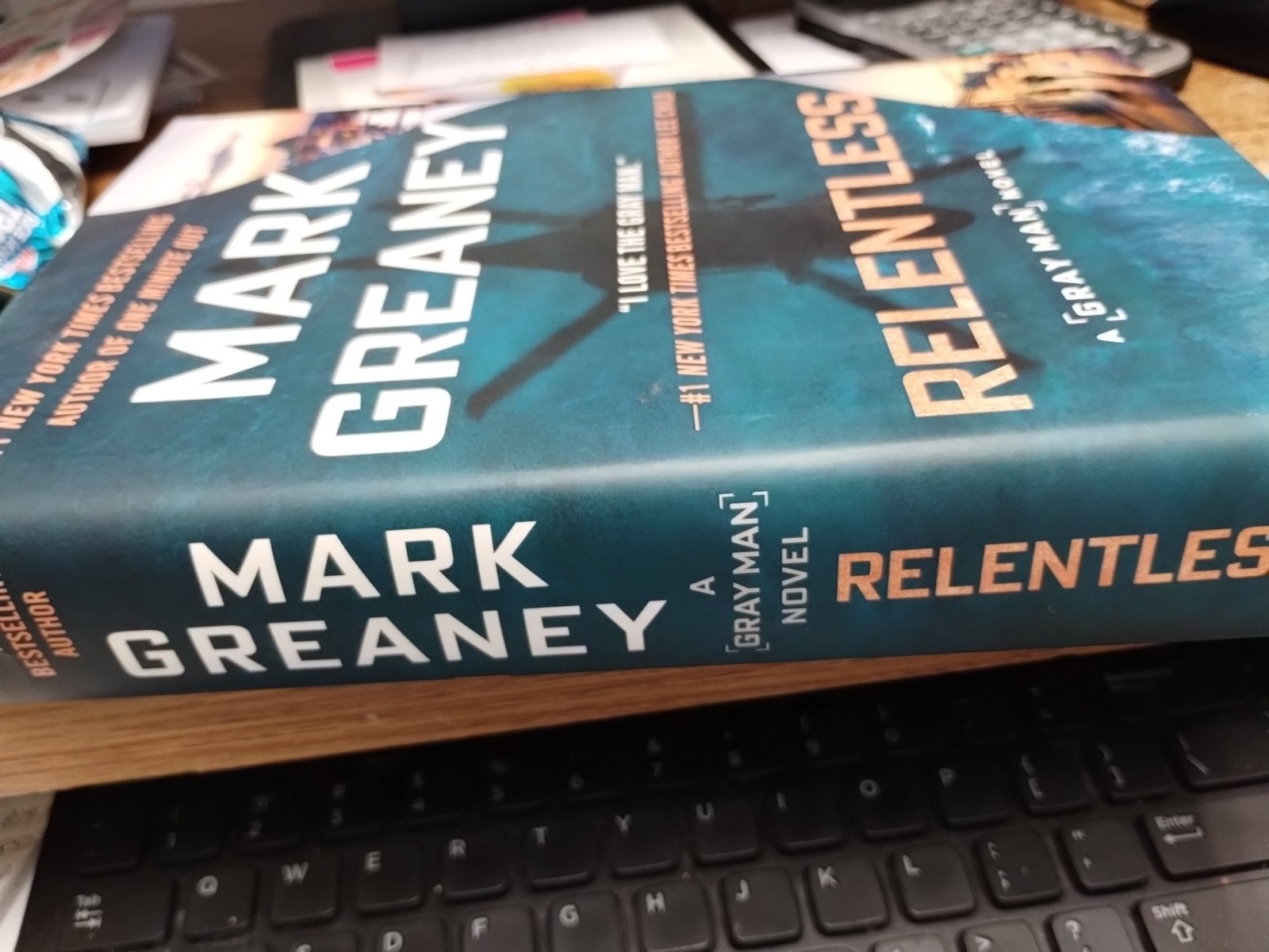 Relentless by Mark Greaney (2021, Hardcover)