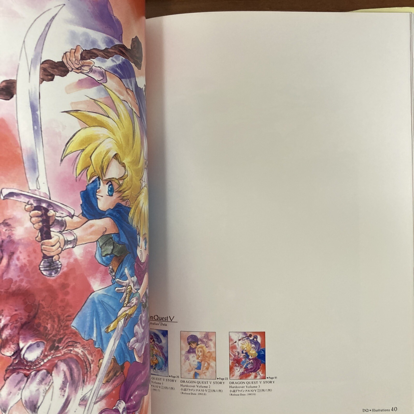 DRAGON QUEST Mutsumi Inomata Art Book Illustration