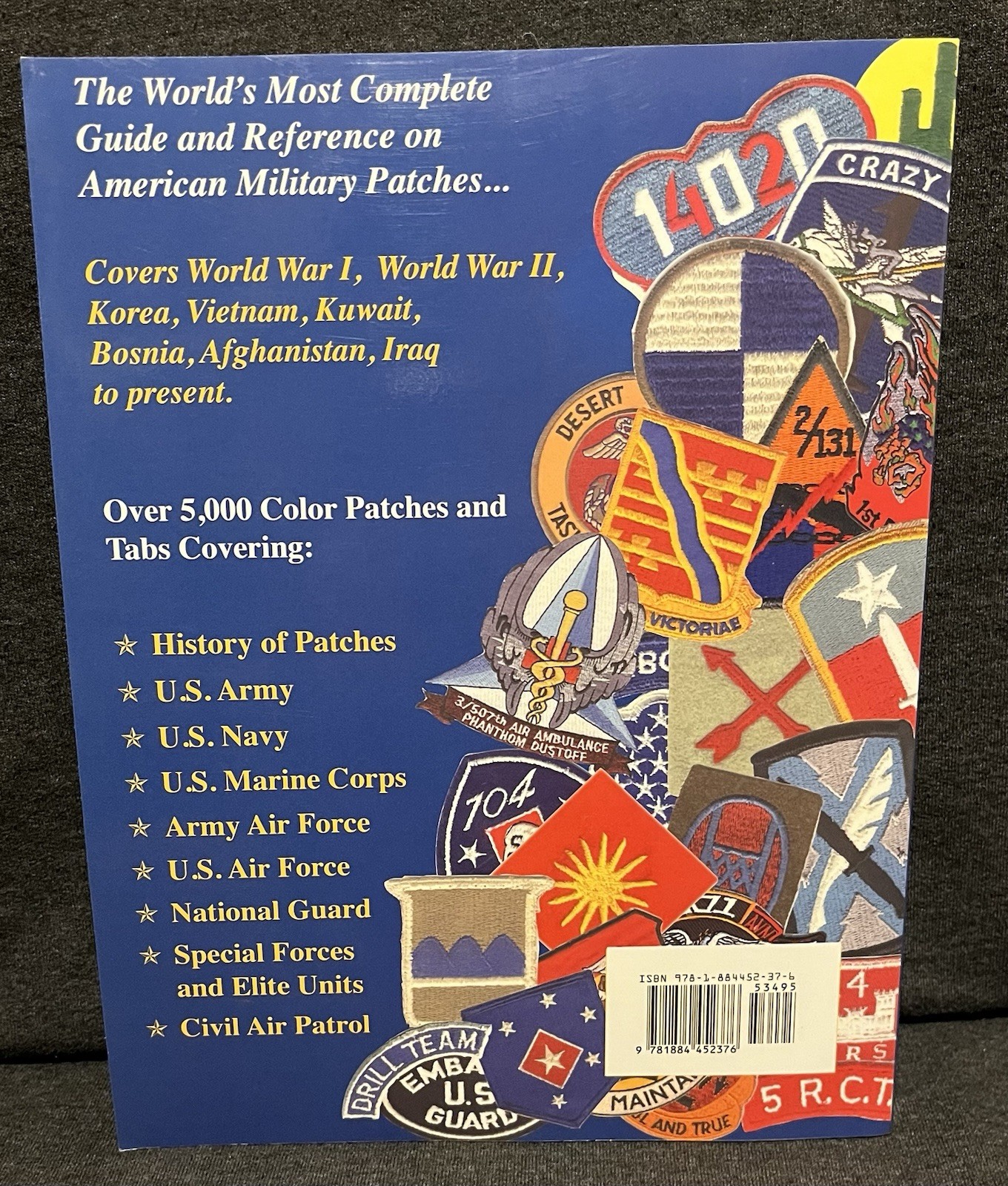 US Military Patch Guide Shoulder Sleeve Insignia Book JL Pete Morgan Expanded Ed