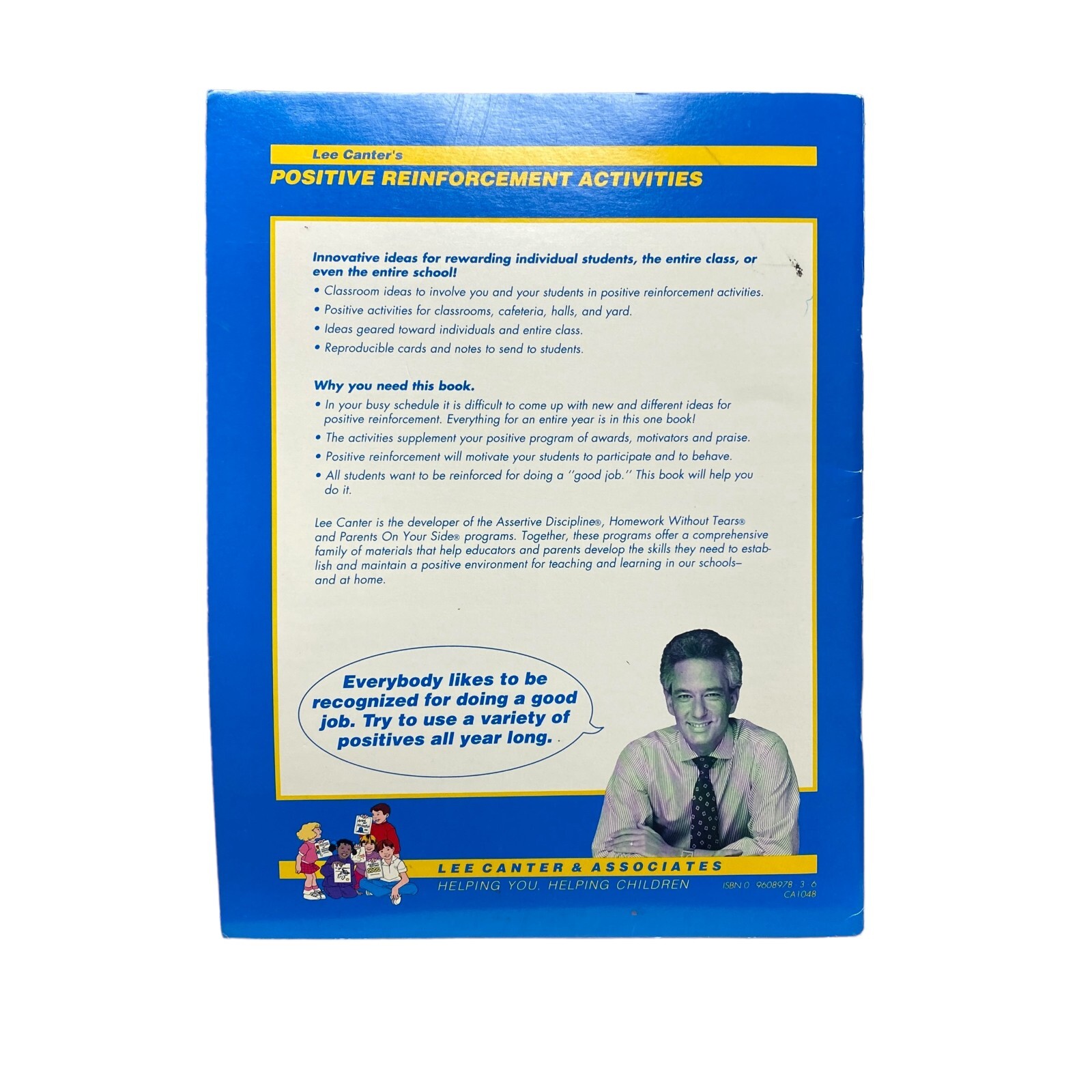 Lee Canter’s Assertive Discipline Positive Reinforcement By Diana Geddes