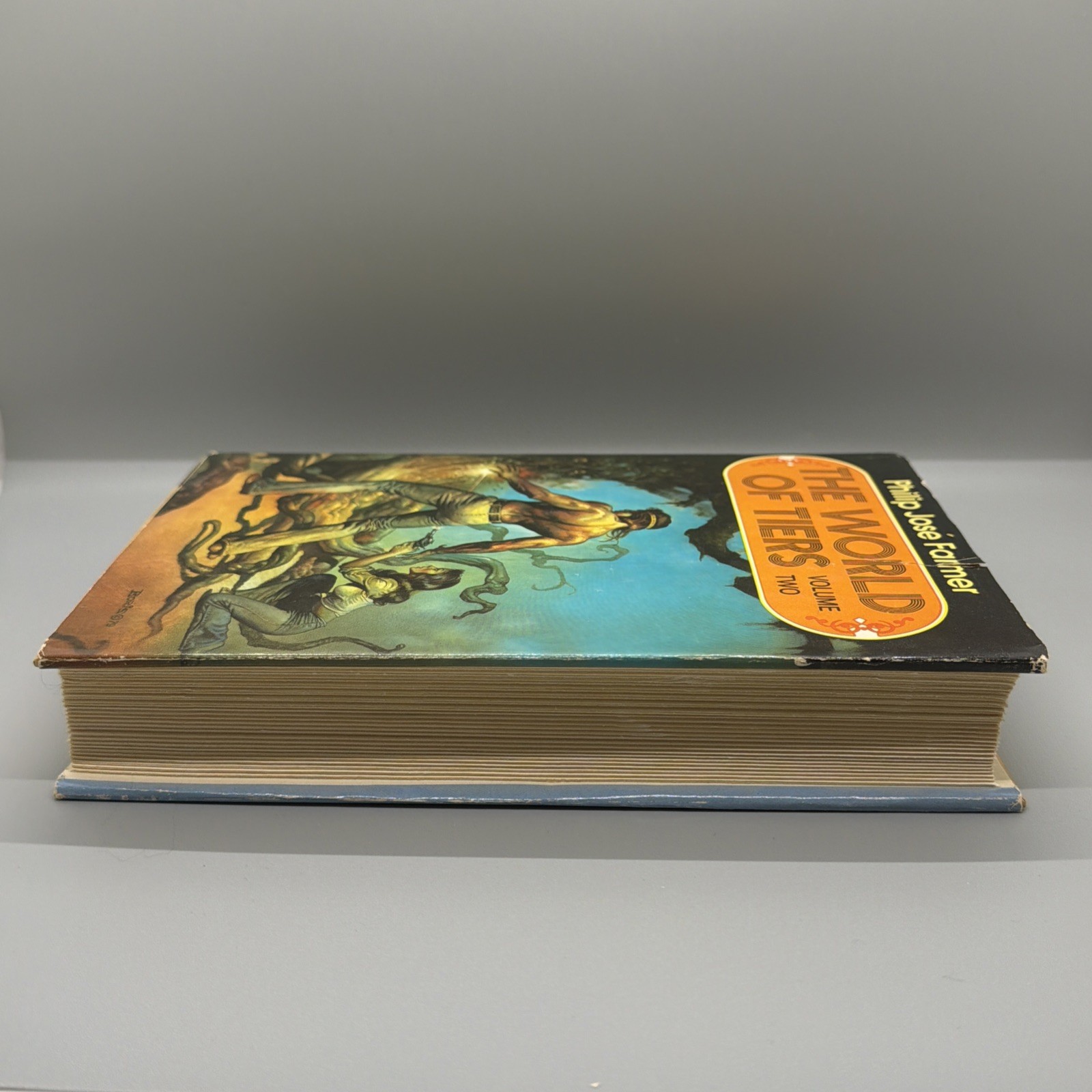 The World of Tiers by Philip Jose Farmer HCDJ Set Vol 1 & 2 Hardcover