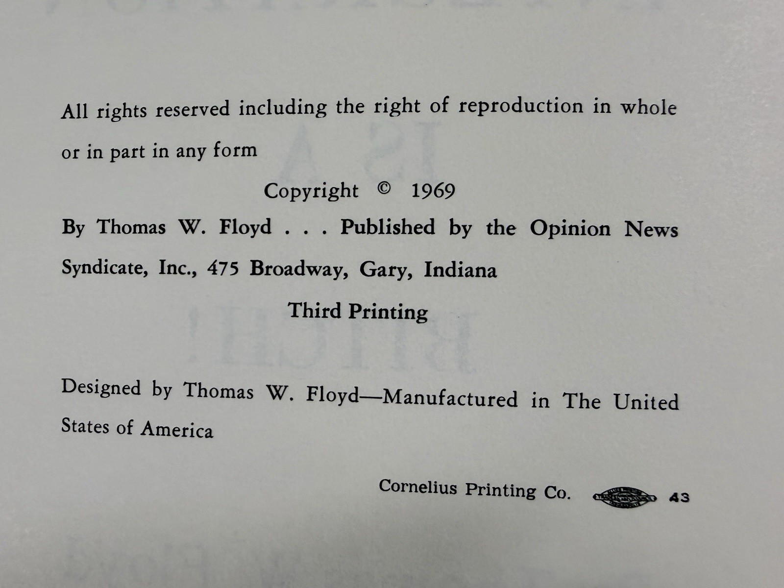 Integration is a Bitch an Assessment by a Black White Collar Worker Thomas Floyd