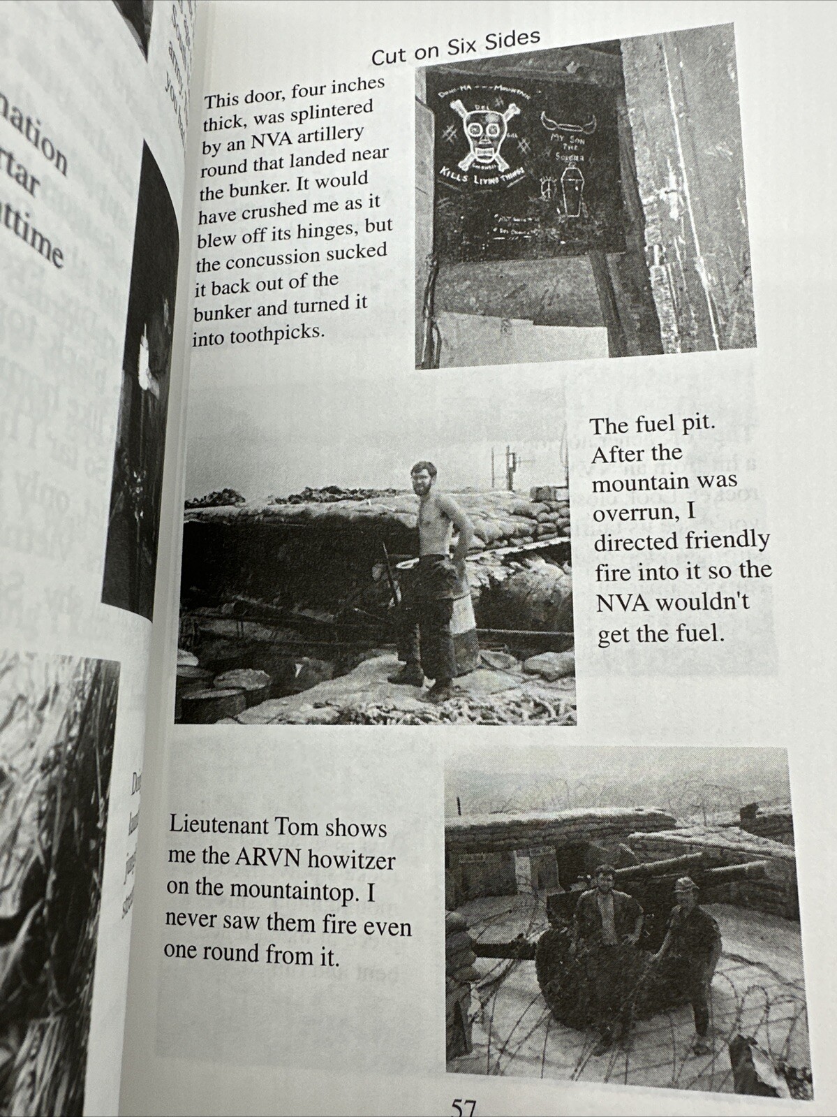 Cut On Six Sides Rare Vietnam Ohio Dennis Thatcher Paperback 1999 192 Pages