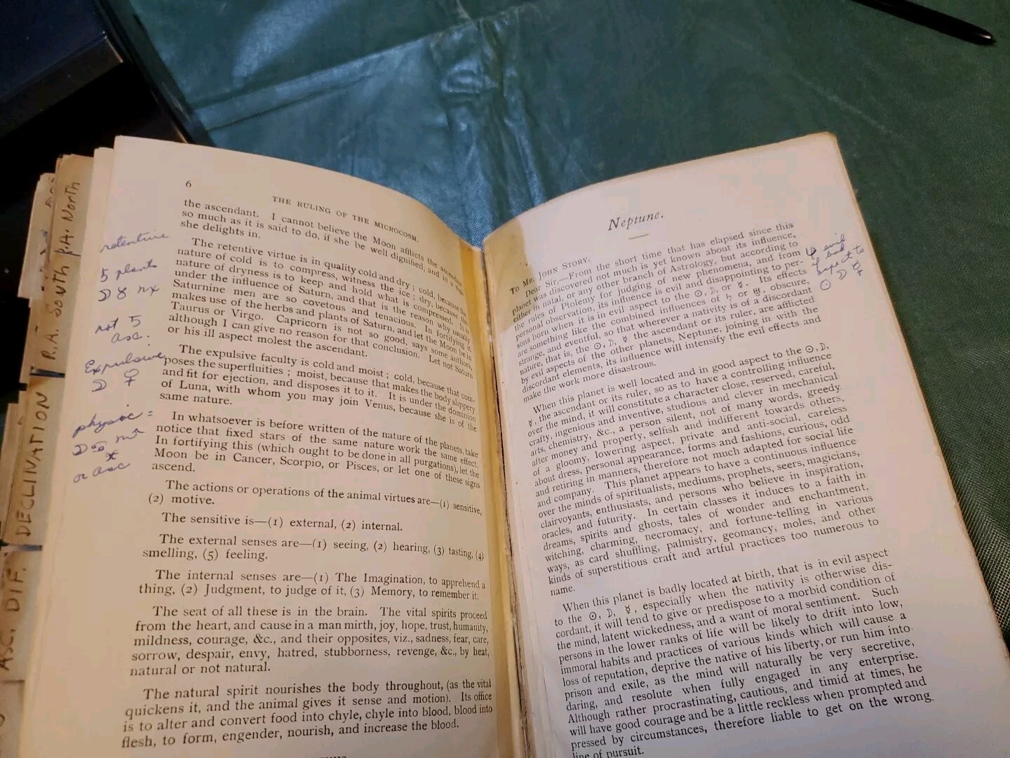 Arcana of Astrology by W. J. Simmonite circa 1890 FOULSHAM PUB. HC