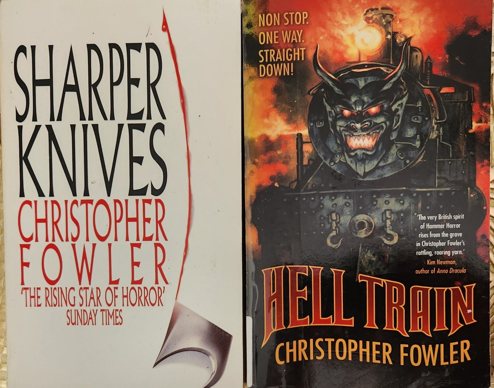 Christopher Fowler Lot of 22 books, 19 PB / 3 HB (see description for titles)