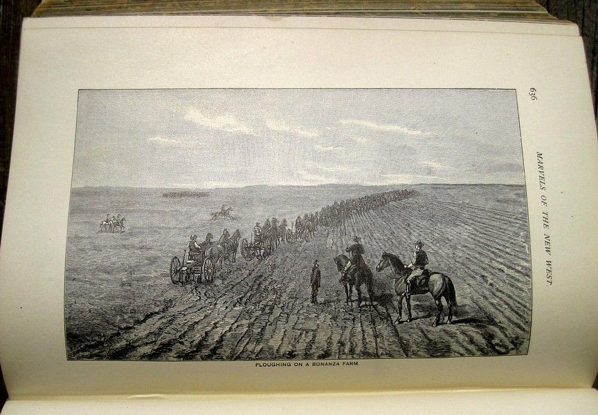 1891 OLD WEST PIONEER GUIDE CALIFORNIA NEVADA COLORADO RANCH MINING RAILROAD