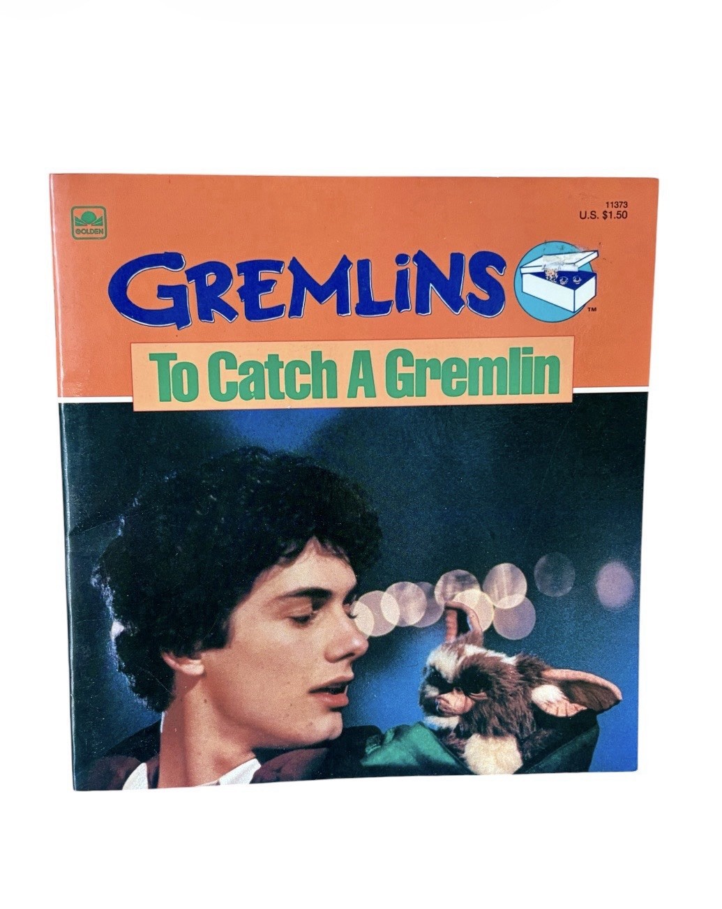 Gremlins Golden Book To Catch A Gremlin VTG 1984 Warner Bros Storybook Gizmo HTF