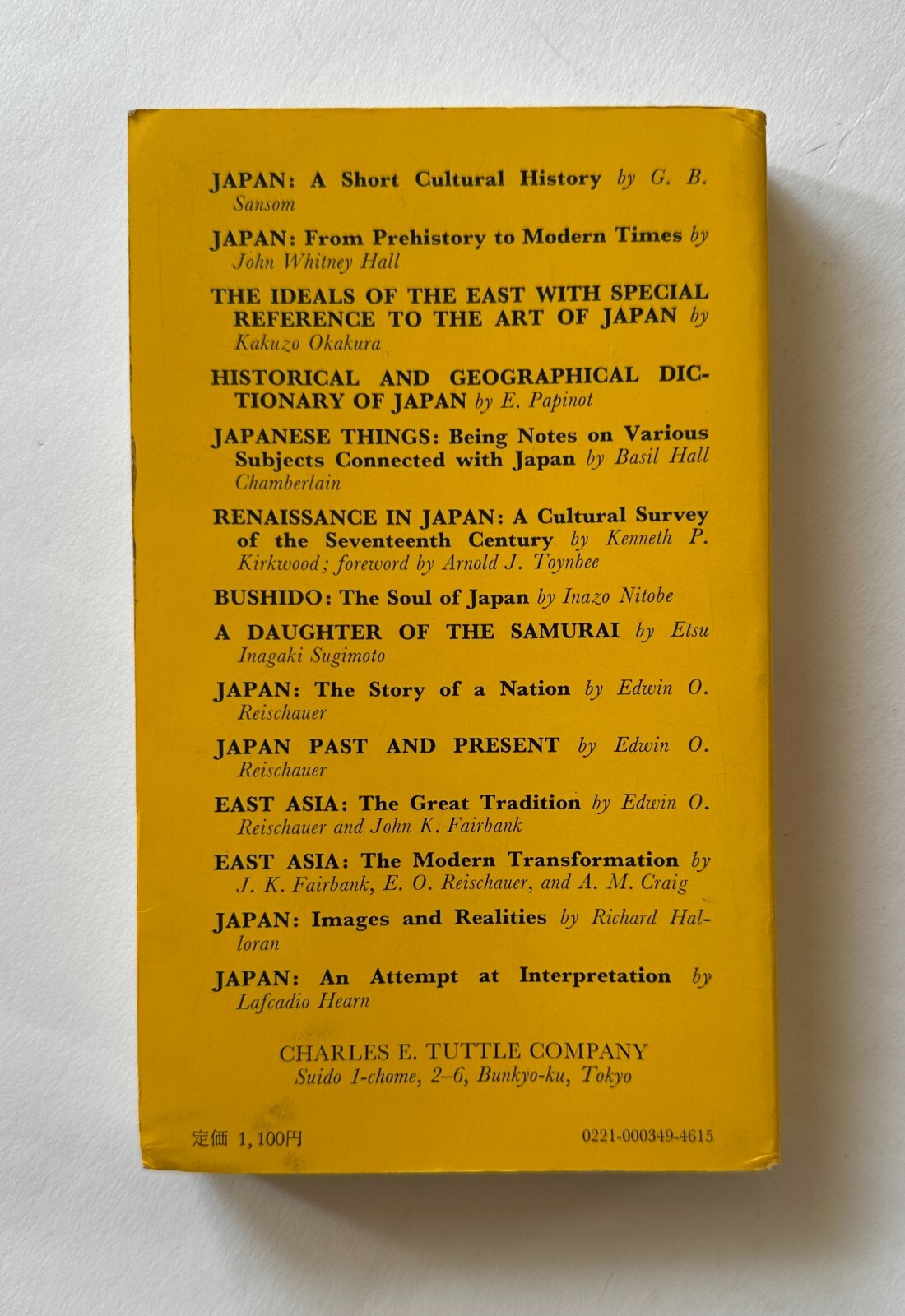 R. H. P. Mason/J. G. Caiger A HISTORY OF JAPAN 1981 Tuttle Mass Market Paperback