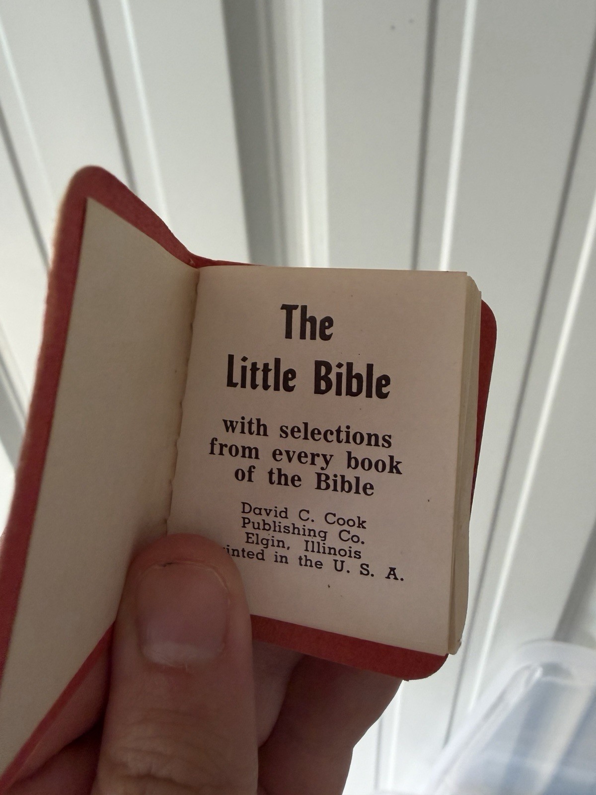 The Little Bible Pocket Book