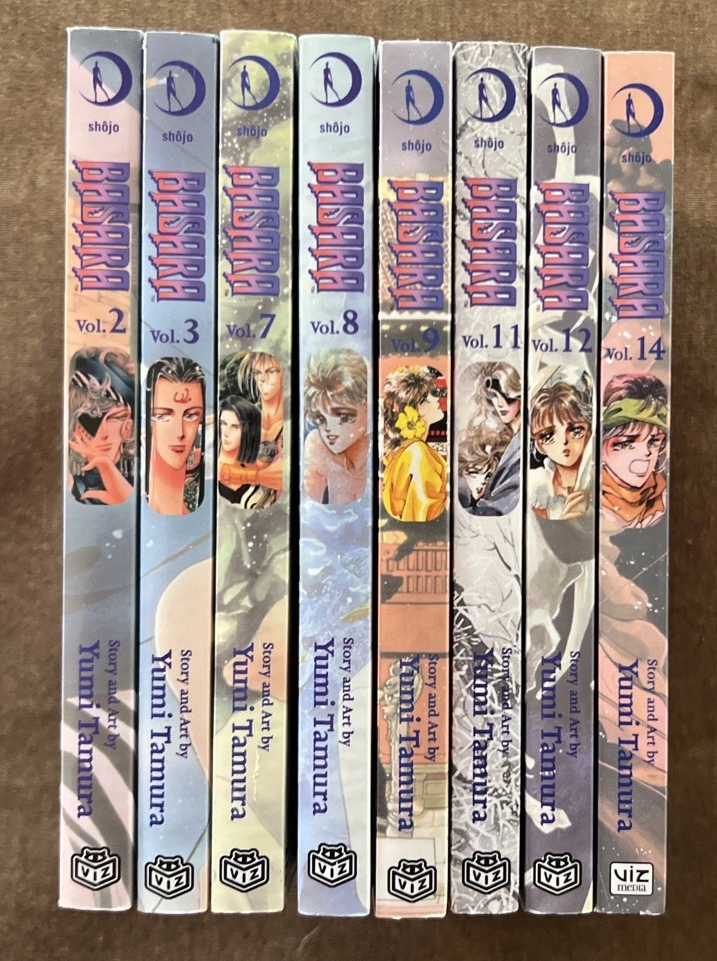 Basara Manga Lot English Viz Media Vol 2 3 7 8 9 11 12 14 Yumi Tamura