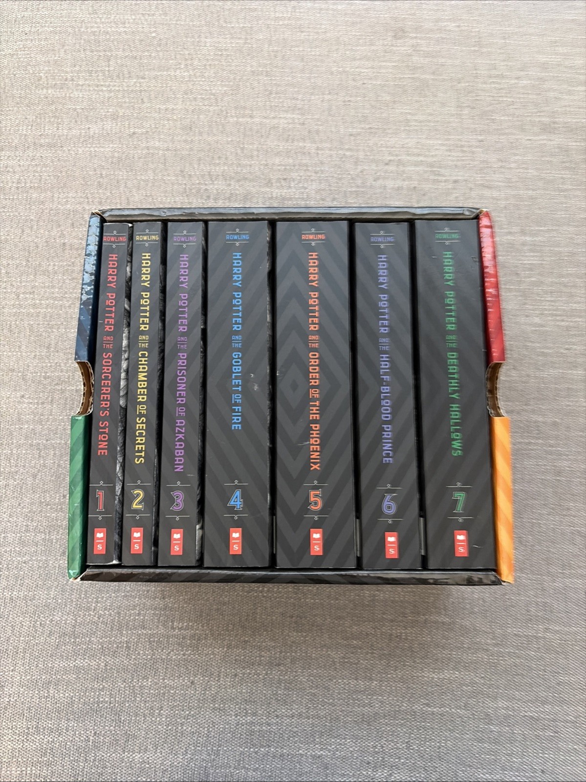 J.K. Rowling American Edition Complete Series Harry Potter