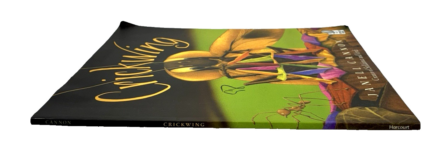 Crickwing by Janell Cannon Vintage 2005 Voyager Children’s Paperback Book