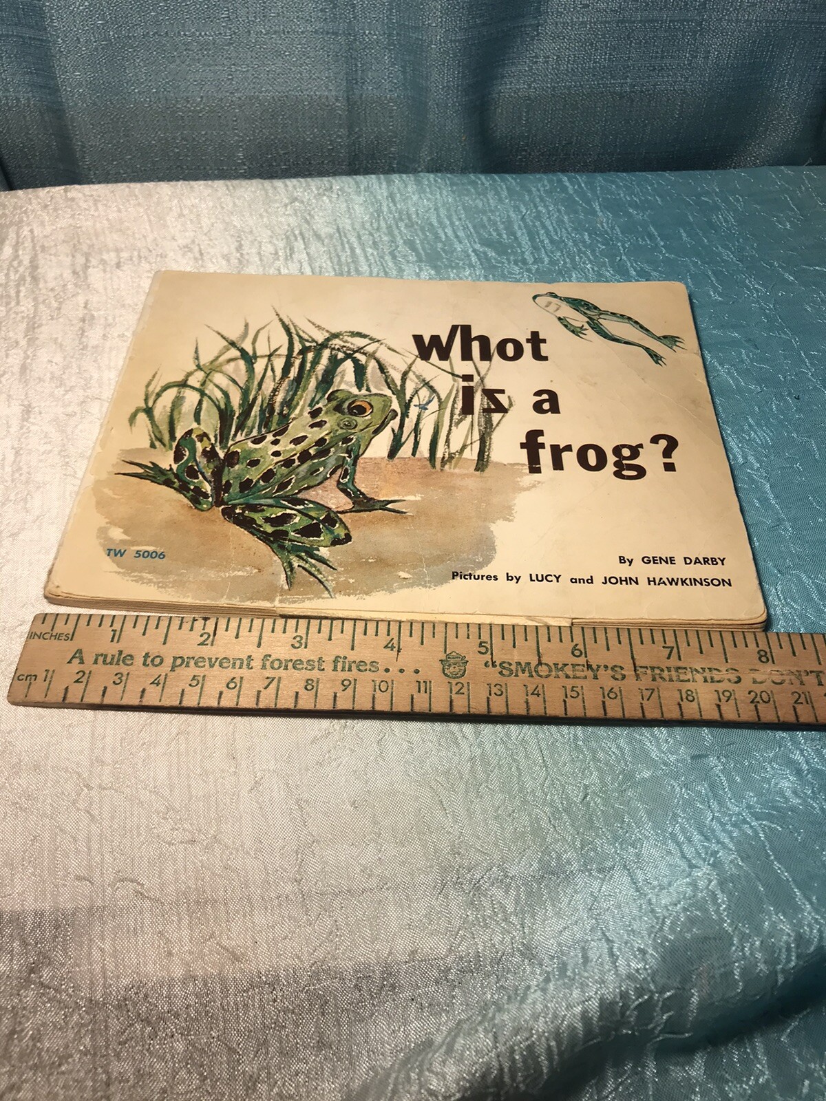 What Is A Frog Vintage 1st Edition Paperback Strange Edition whot iz a frog?