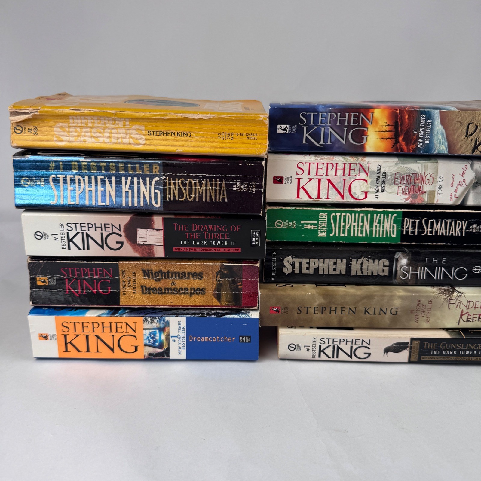 Stephen King Lot of 14 Various Titles HB PB Books Different Seasons The Shining