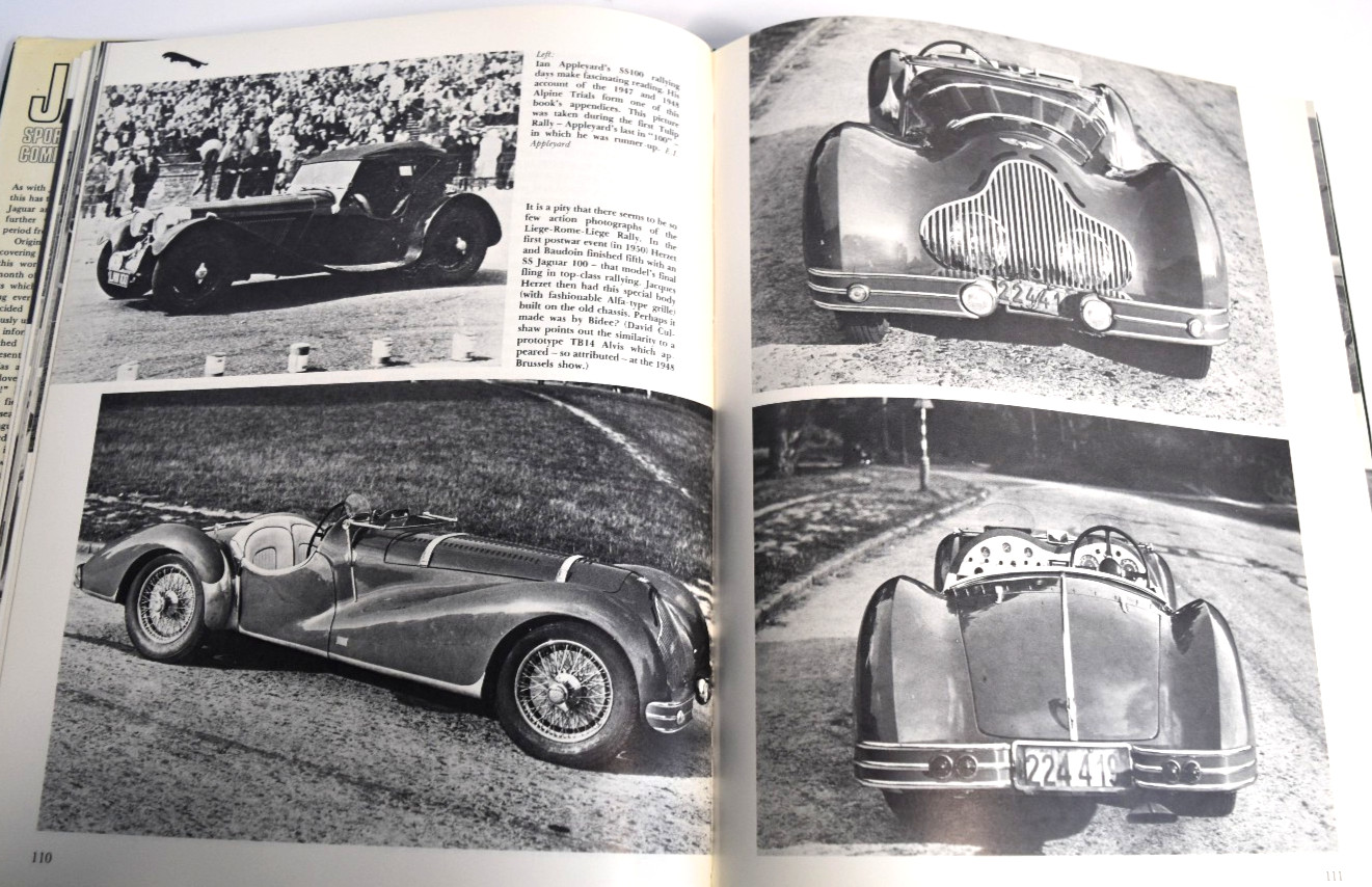 001: JAGUAR: SPORTS RACING & WORKS COMPETITION CARS TO 1953 By Andrew Whyte *VG*