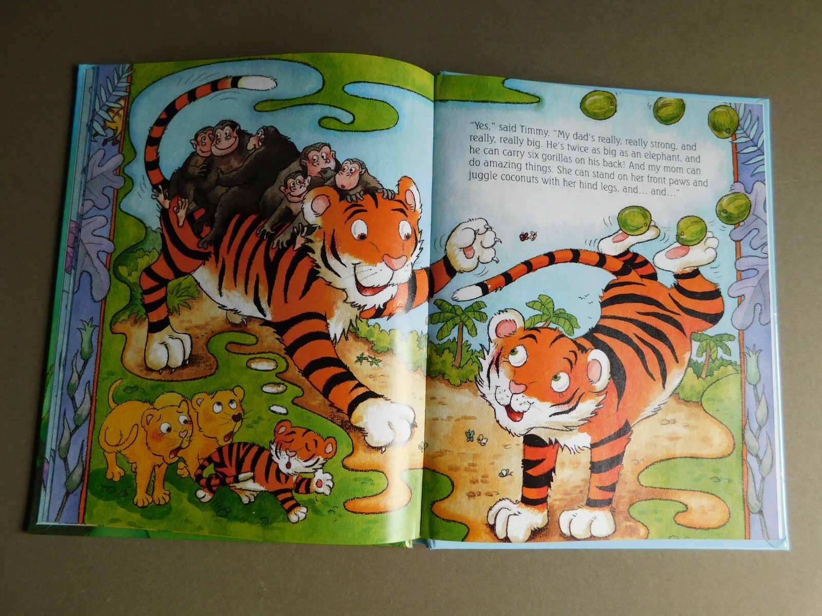 Tiger Tales – by Ronne Randall – – 2008 Parragon Children’s book