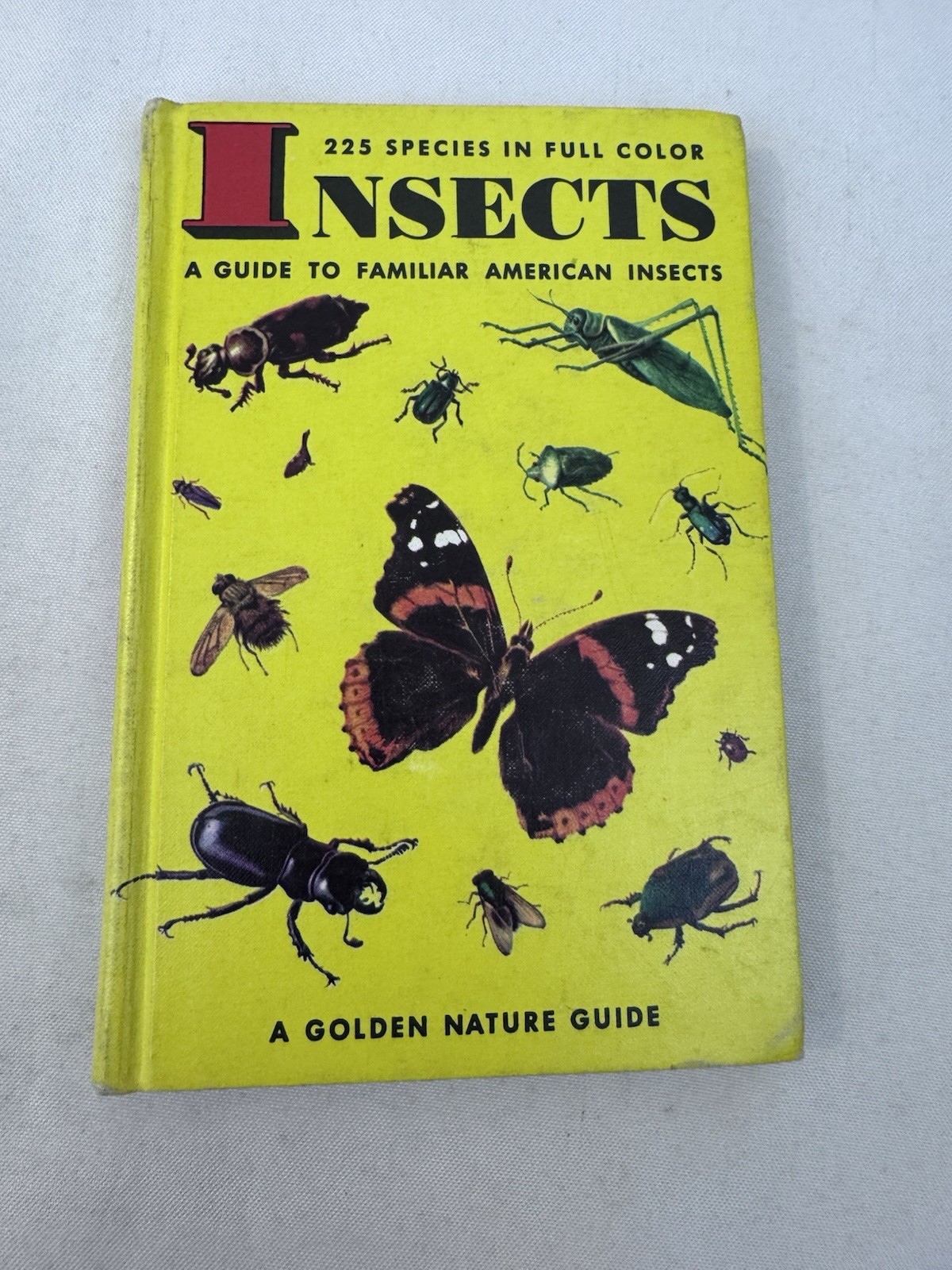 Insects, A Golden Nature Guide 1956 Golden Press Hardback 225 Fast Ship