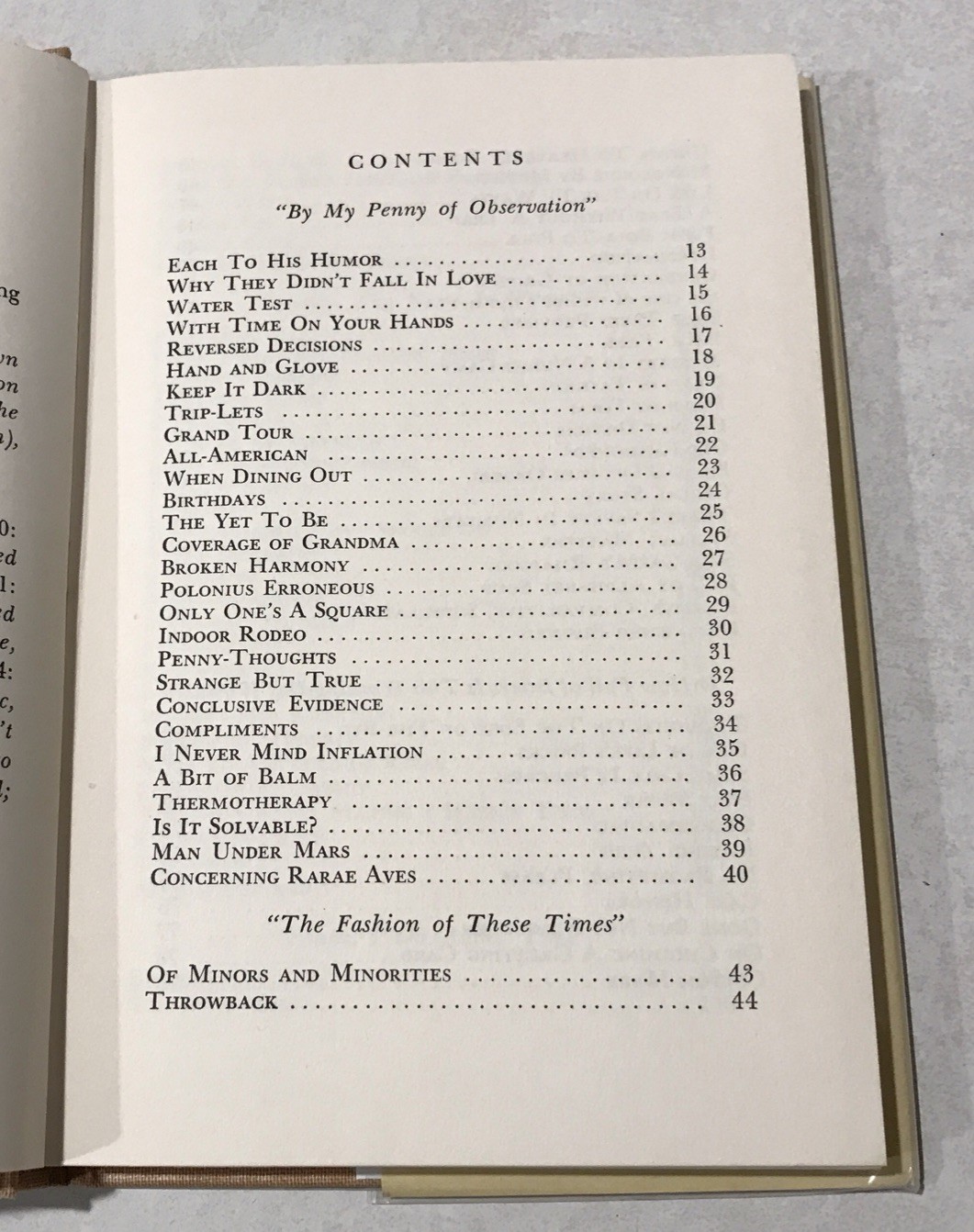 SIGNED How the World Wags by M. M. Parrish 1959 Hardcover Dust Jacket VERSE RARE