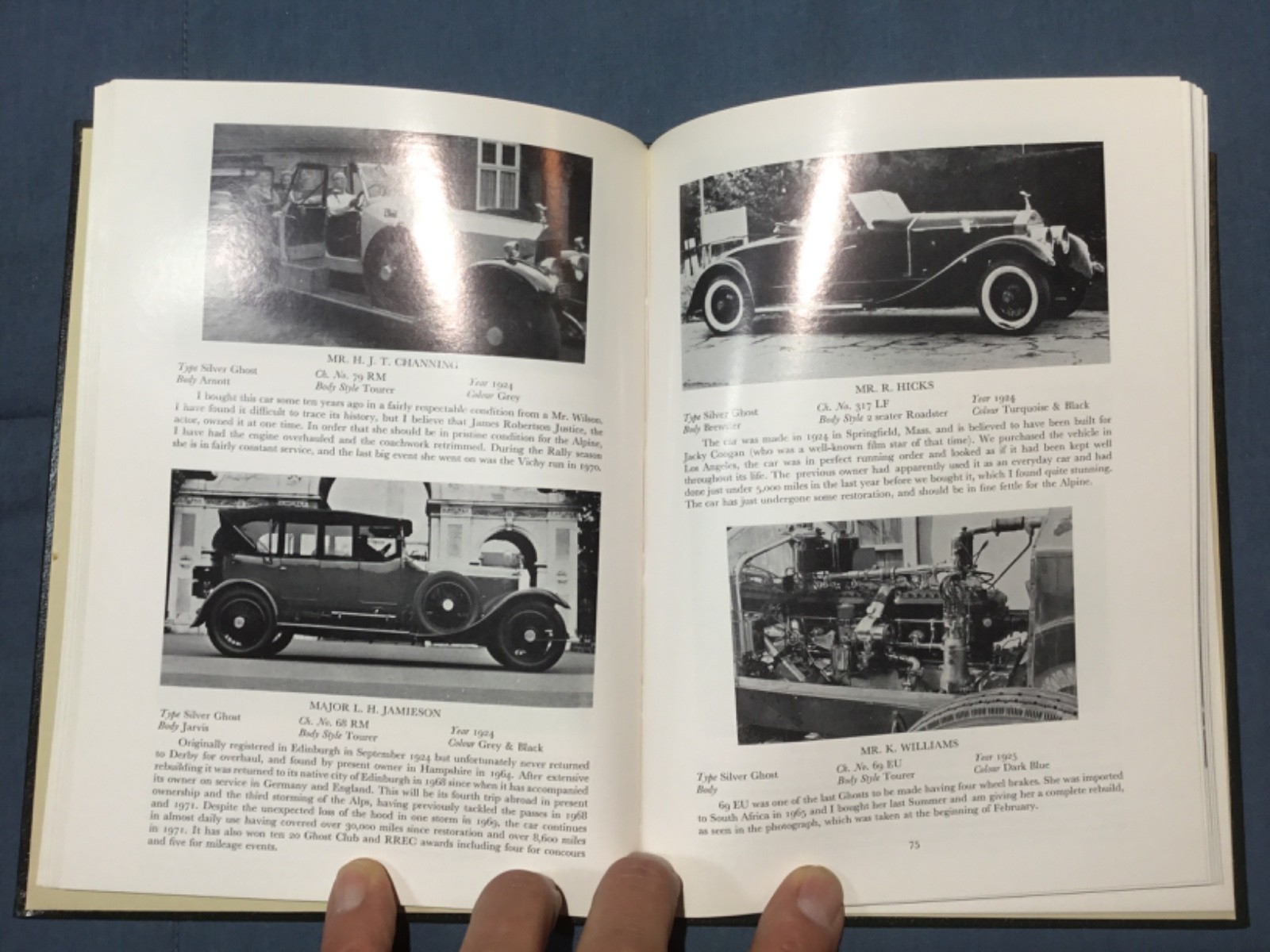 Rolls-Royce Alpine compendium 1913 & 1973 Leefe, Christopher, 164 pages