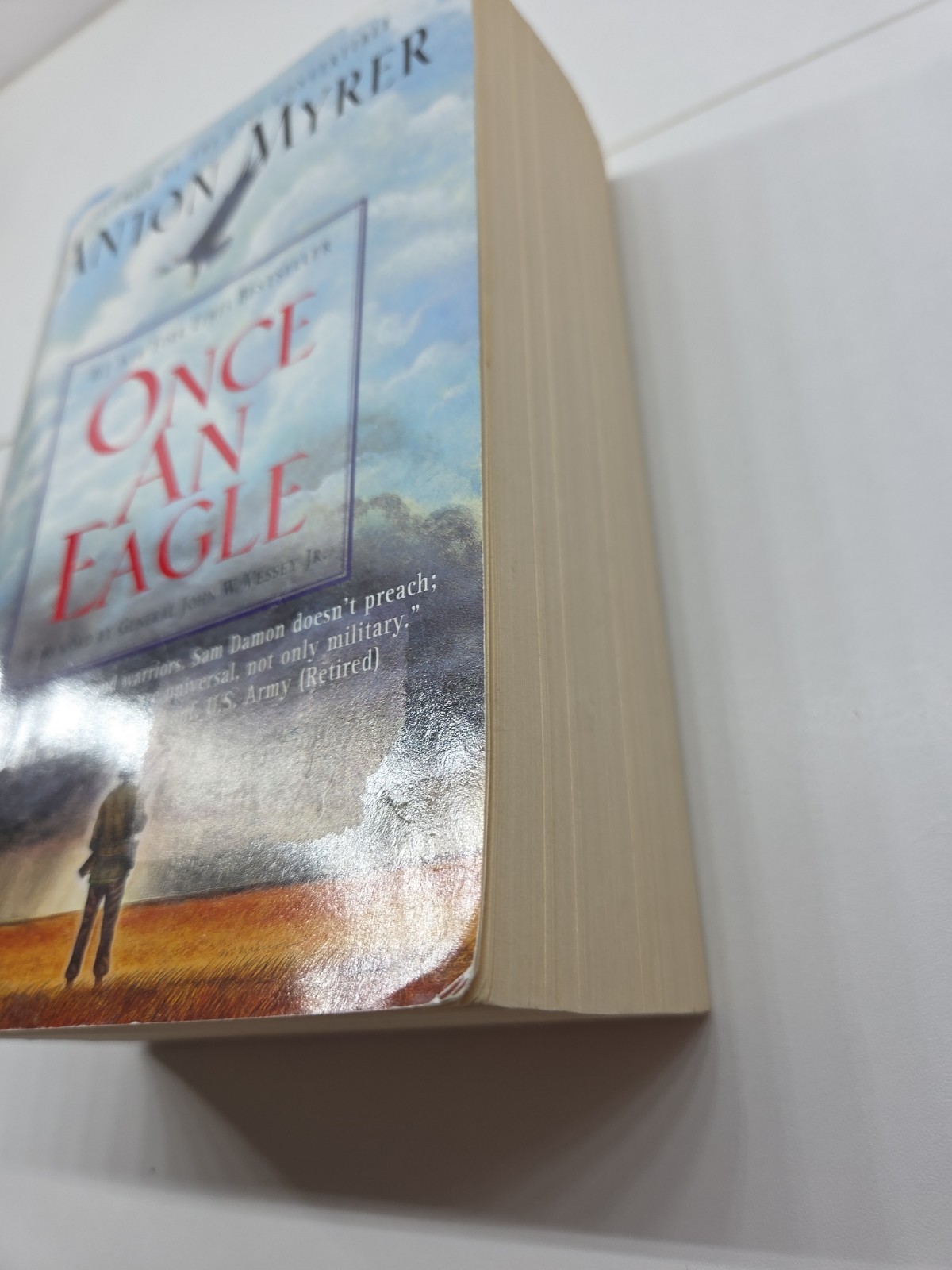 Once an Eagle by Anton Myrer (2002, Trade Paperback) Great Condition