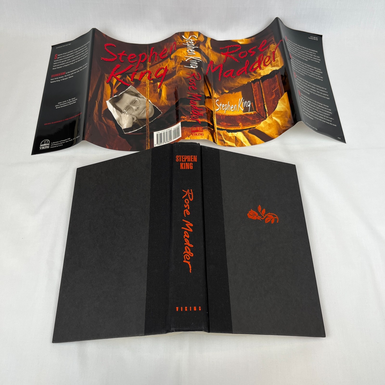 Stephen King Rose Madder 1995 1st Edition 1st Printing Viking Hardcover DJ