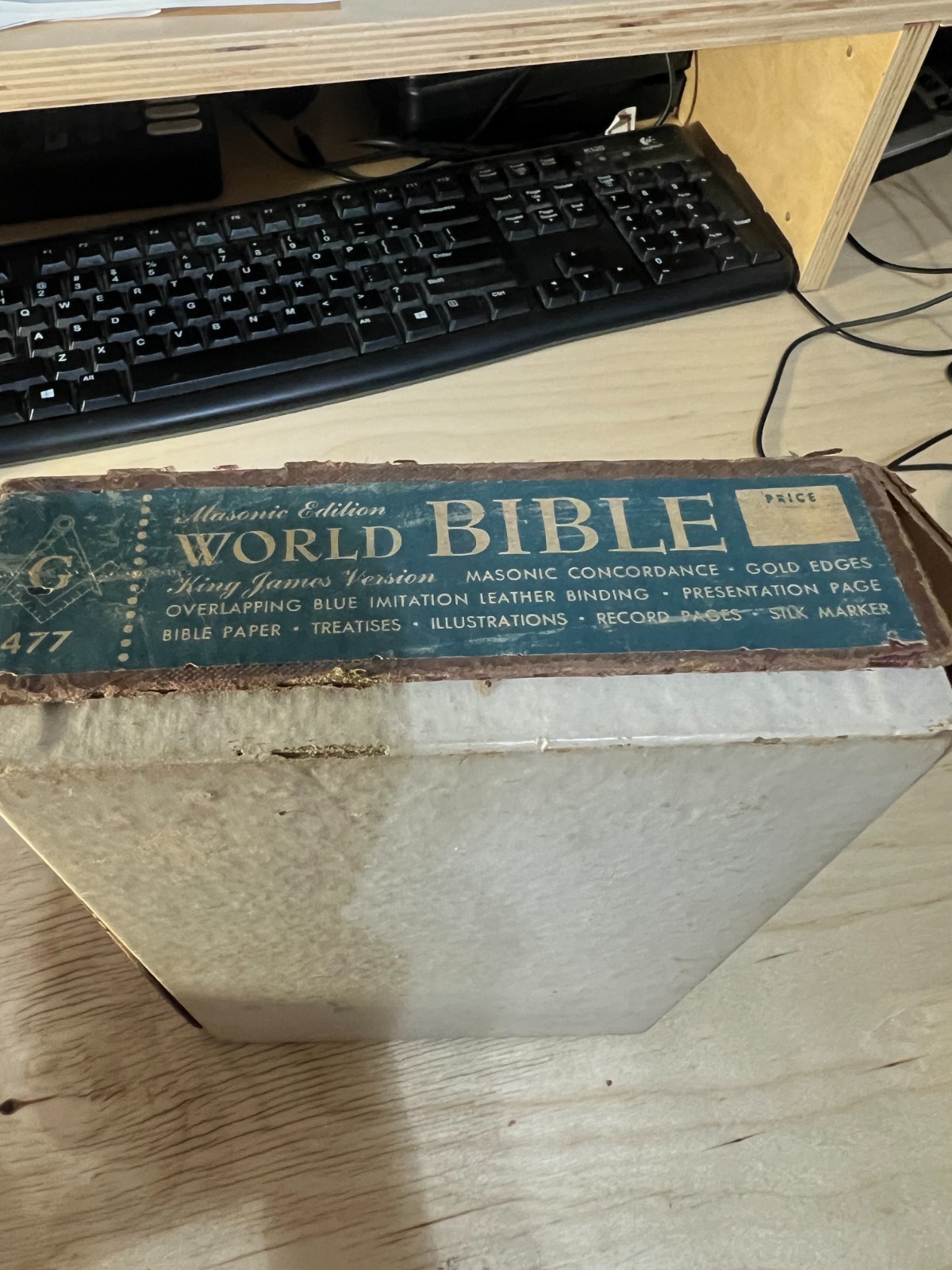 Holy Bible Masonic Edition, The World Publishing Co, The Great Light of Masonry