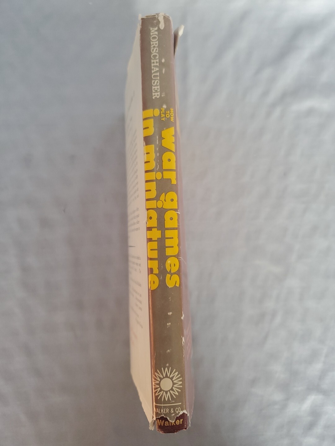 How to Play War Games in Miniature by Joseph Morschauser – Vintage Hardcover