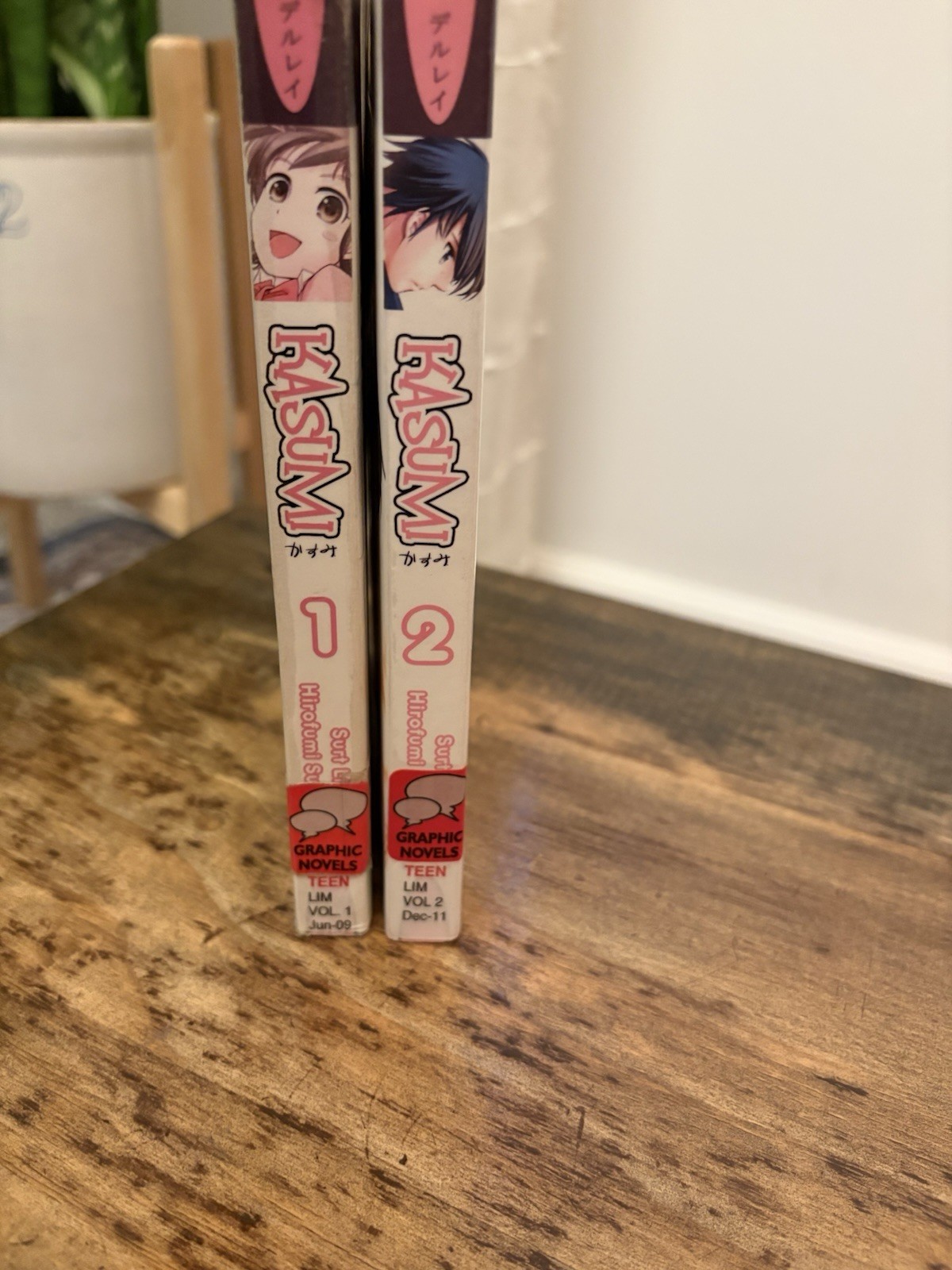 Kasumi Manga Volume 1 & 2 by Surt Lim Hirofumi Sugimoto