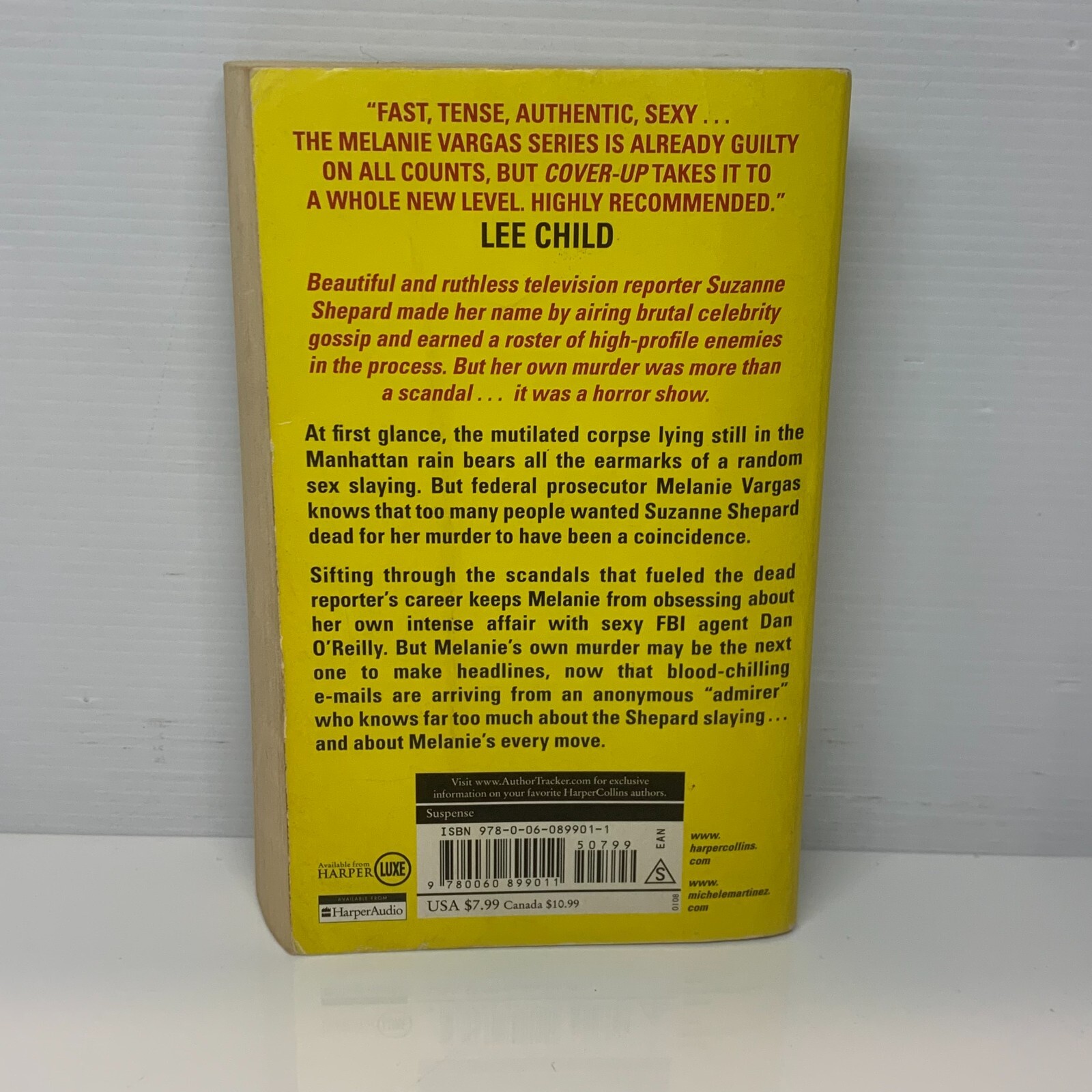 Cover-up: A Novel of Suspense by Michele Martinez (Paperback Book) Mystery