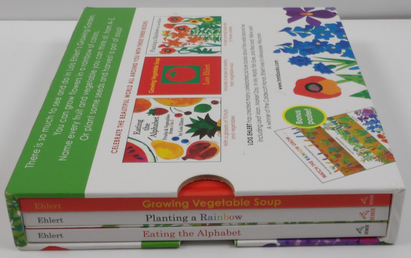Lois Ehlert’s Growing Garden: Three Books About Our Beautiful World HC slipcase