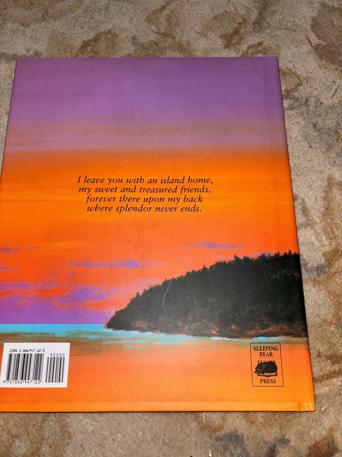 Signed! VG+/VG+ The Legend Of Mackinac Island by Kathy-jo Wargin and Gisjbert