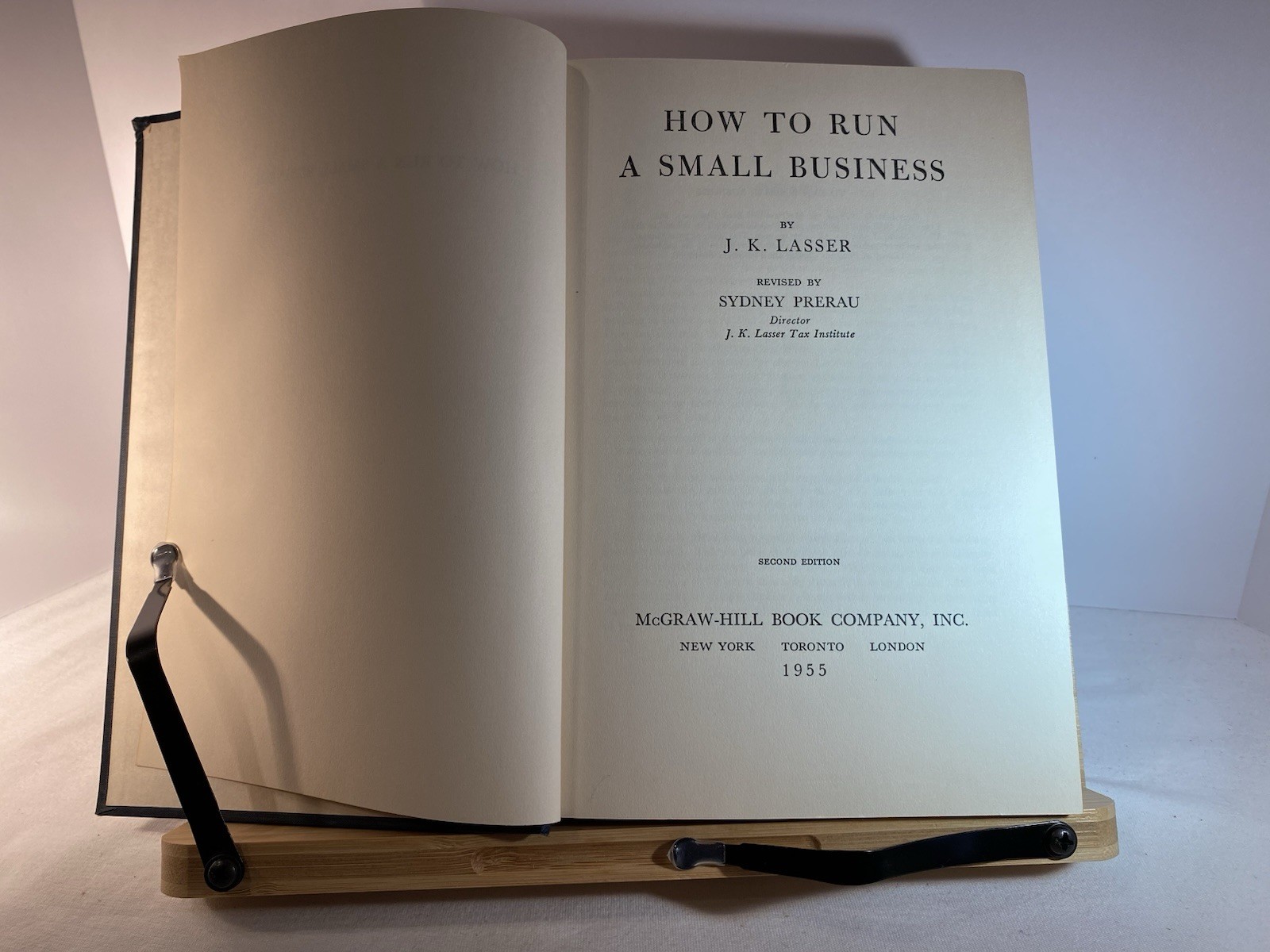 1955 How To Run A Small Business By J K Lasser 332 Pages