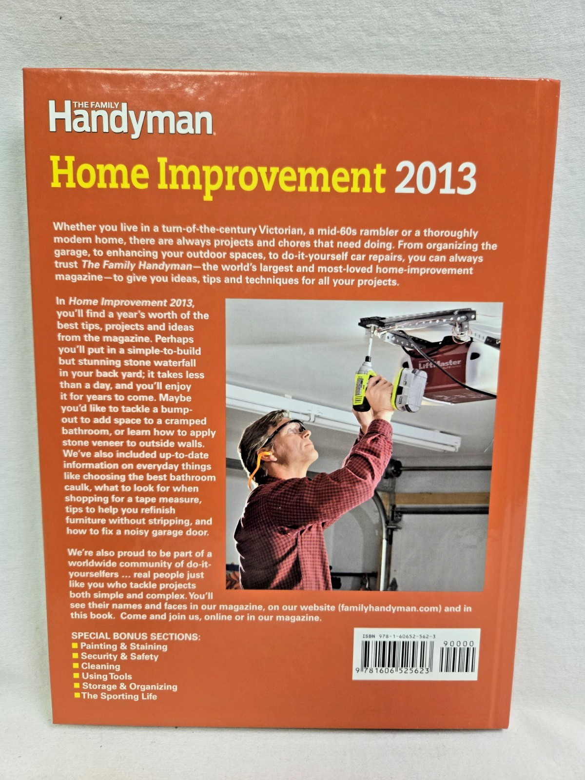 2013 The Family Handyman “Home Improvement” Hard Cover Book 288 Pages Near Mint