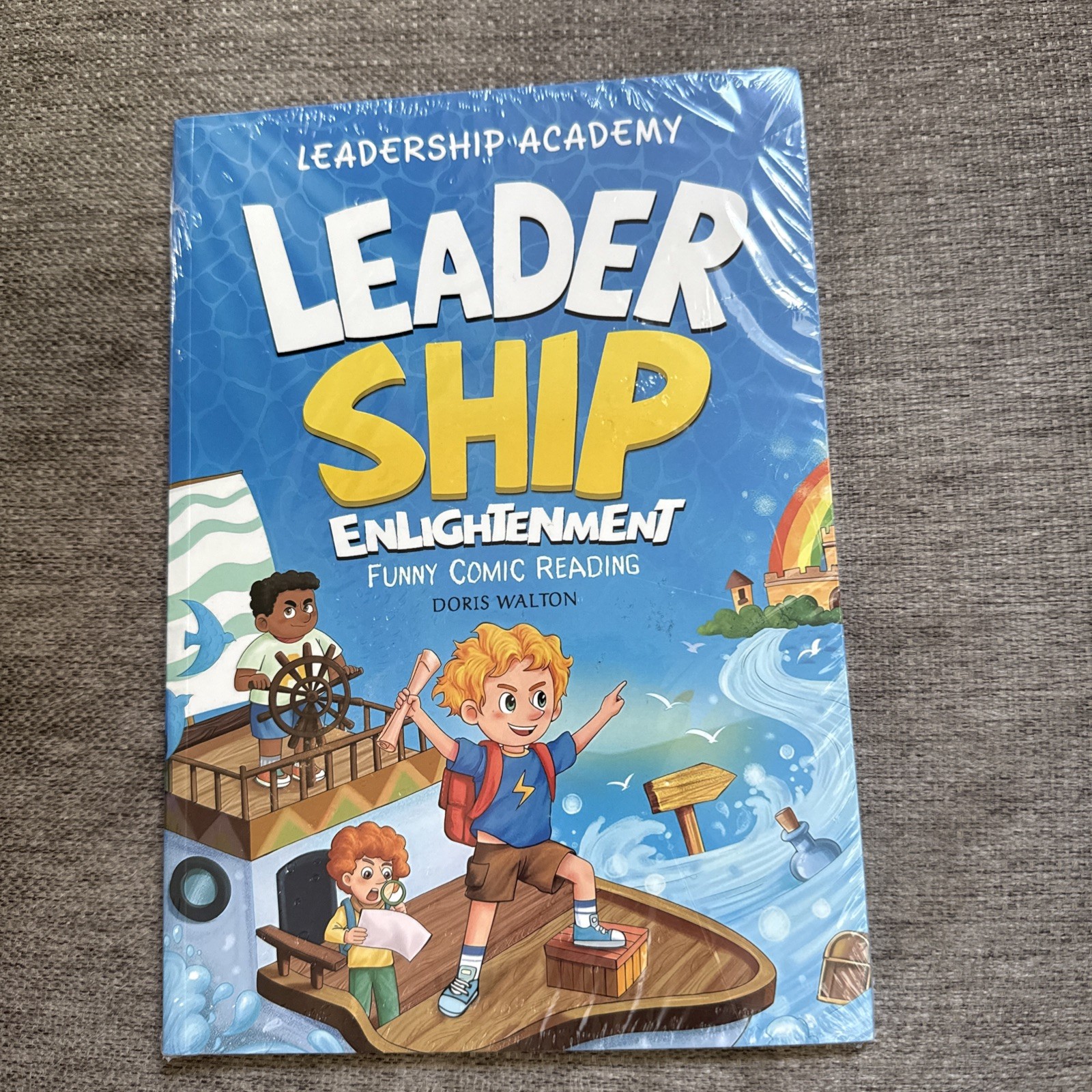 LEADER SHIP ENLIGHTENMENT Comic Book Kids Communication Leadership English New