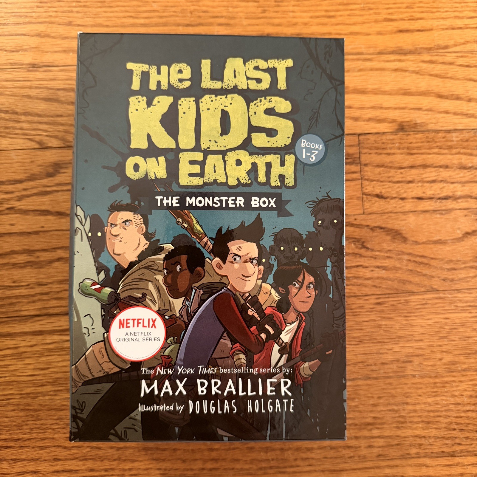Last Kids on Earth: The Monster Box Books 1-3 Max Brallier FREE SHIPPING!