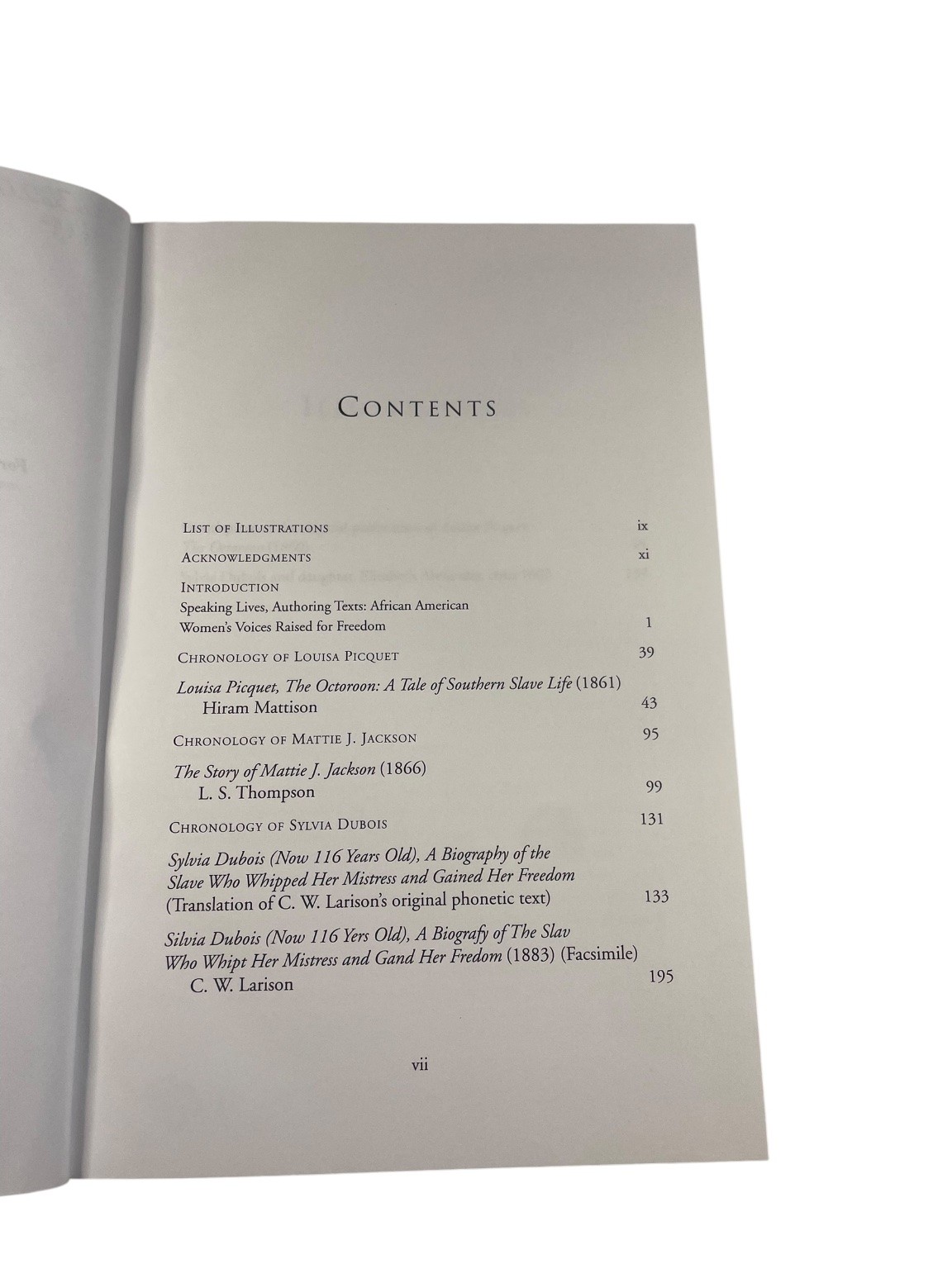 Speaking Lives, Authoring Texts Fulton Minor Pitts 2010 African American Slavery