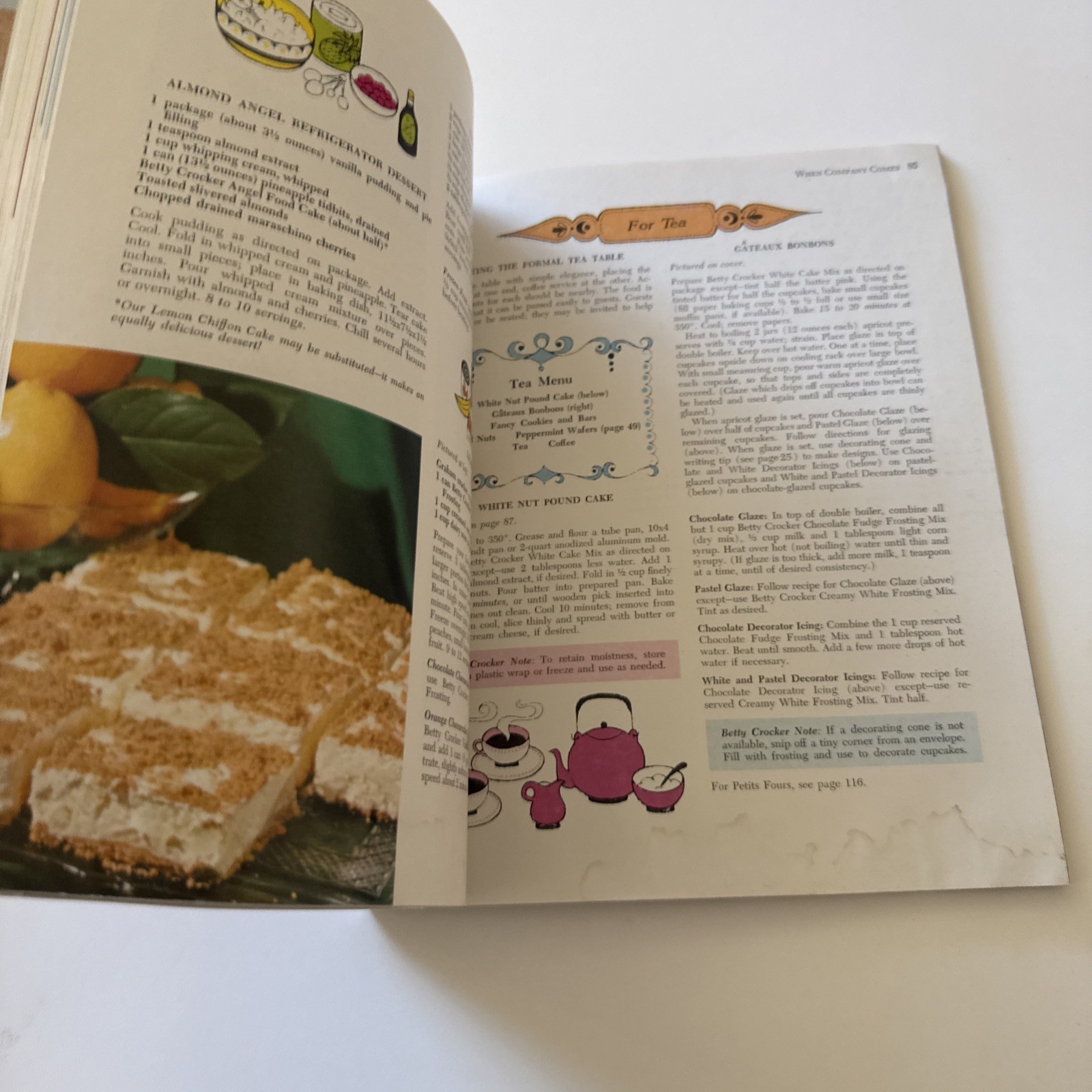 Cake & Frosting Mix Cookbook – Betty Crocker – 1966 – 1st Edition