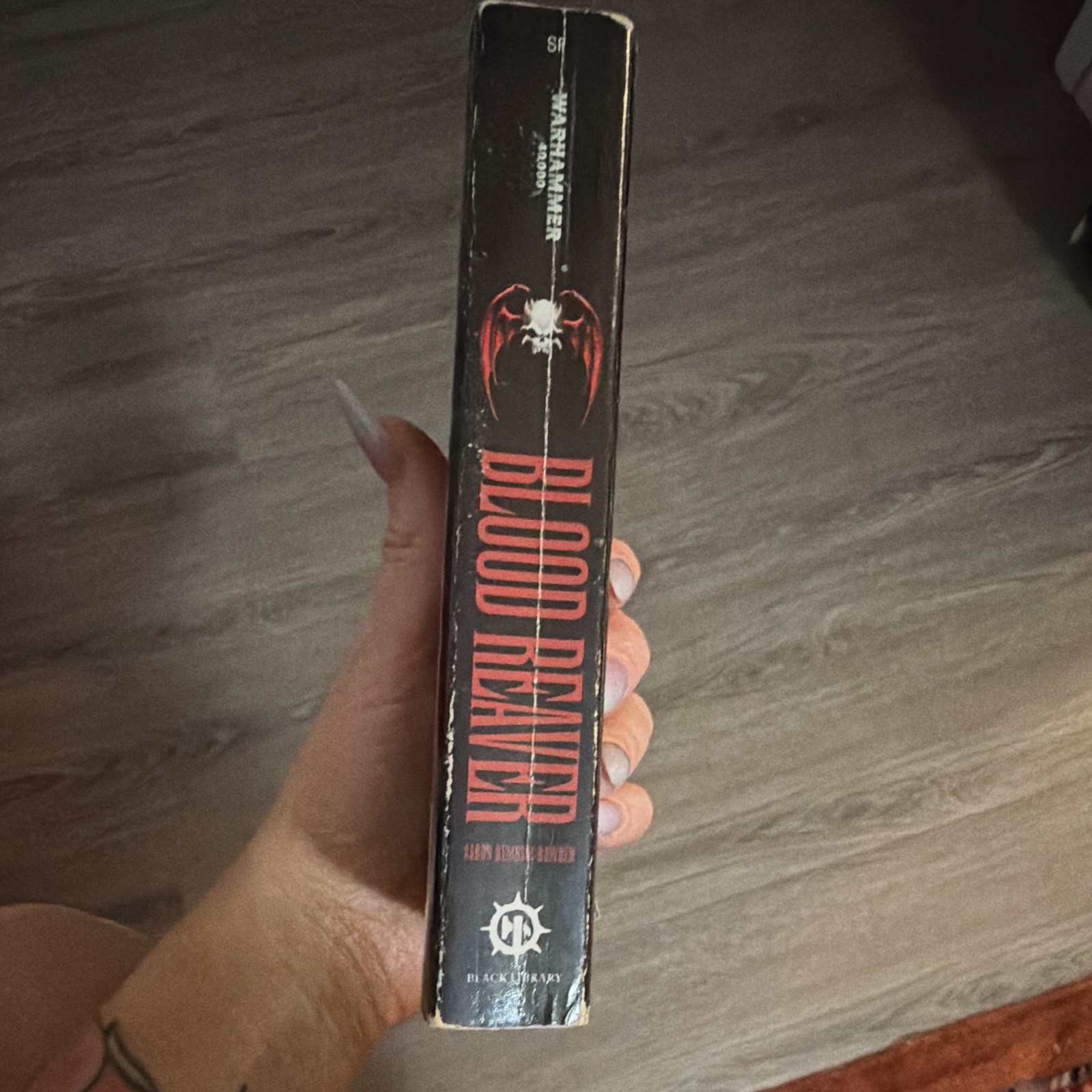 Black Library Blood Reaver (Night Lords) Aaron Dembski-Bowden PB 2011 Inscribed