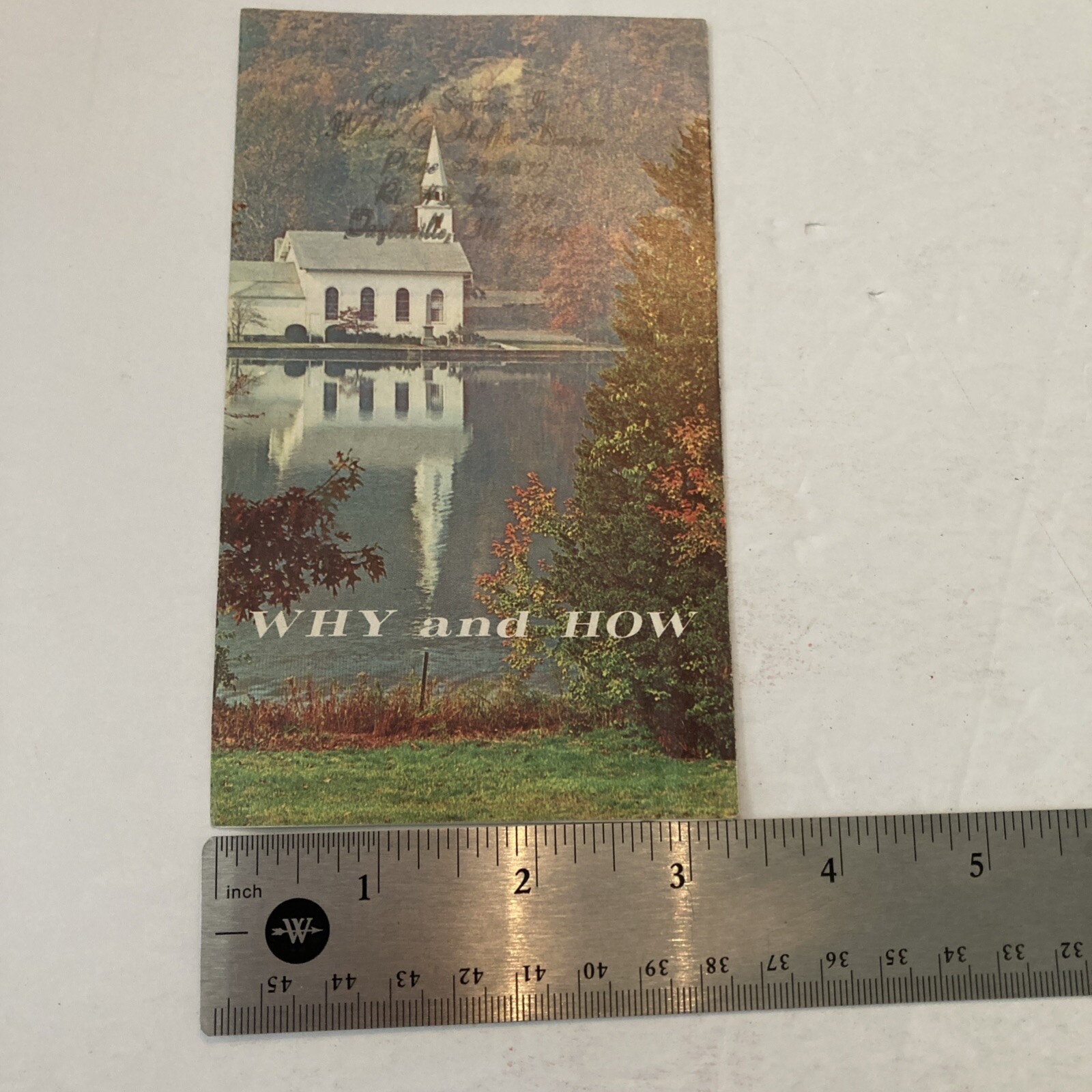 Why and How American Tract Society Pamphlet Booklet Christian Spiritual