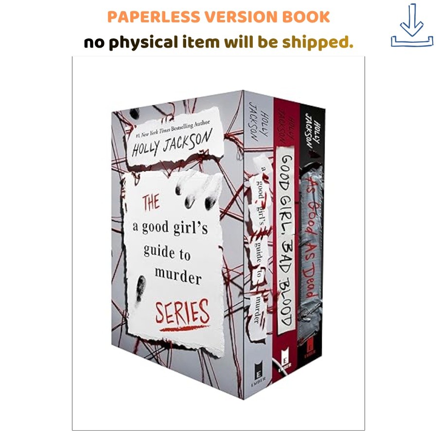A Good Girl’s Guide to Murder Complete Series Paperback Box, Holly Jackson 2023